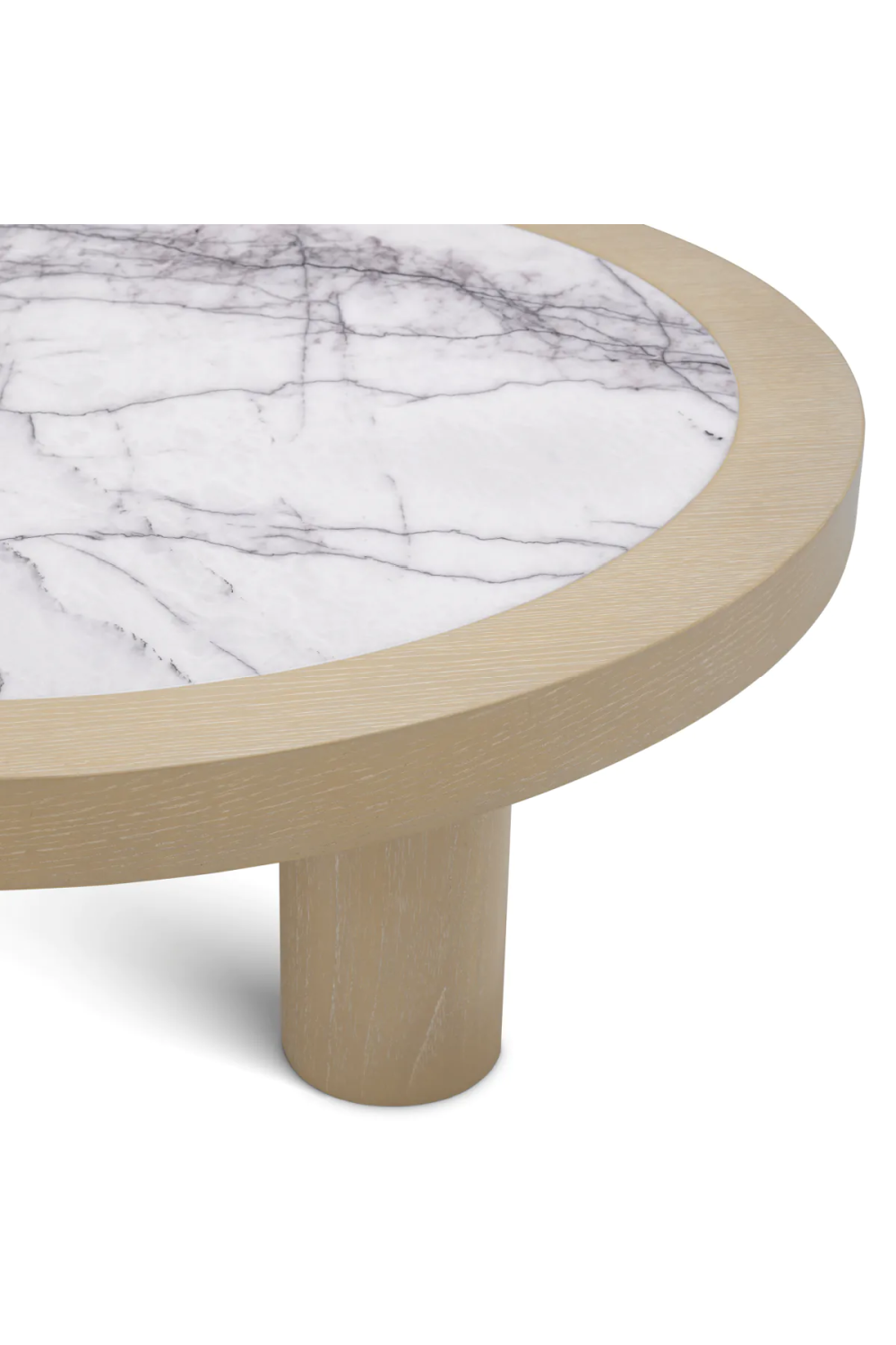 Oak Veneer Marble Coffee Table | Eichholtz Presedio | Oroa.com