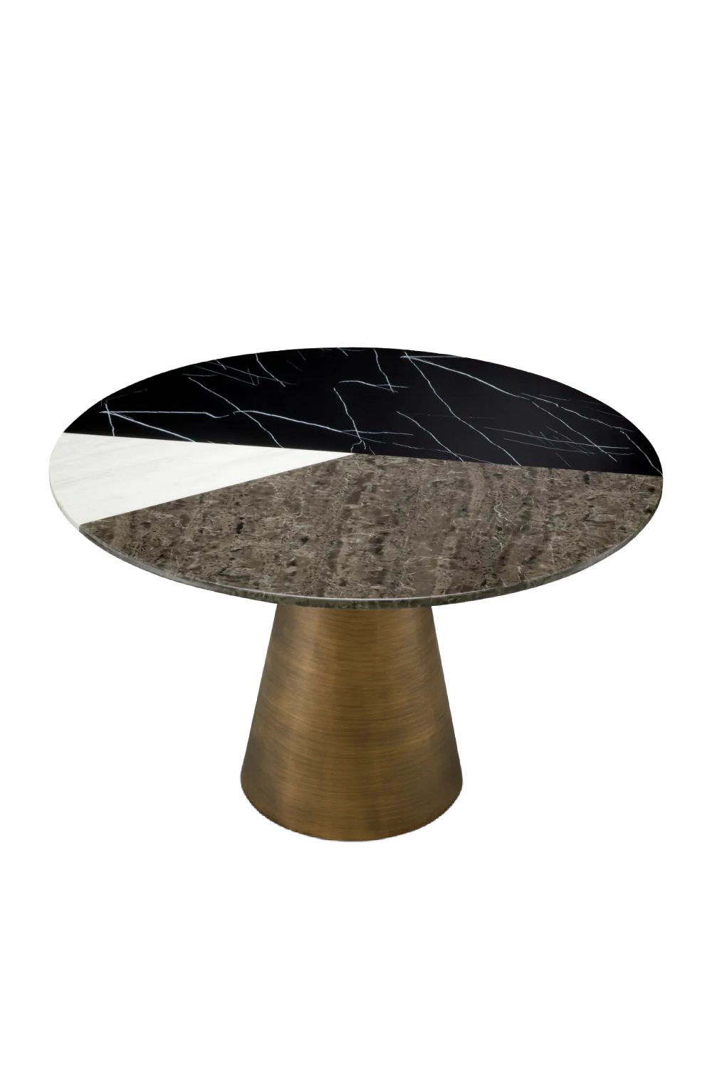 Copper Base Round Dining Table | Eichholtz Tricolori | Oroa.com