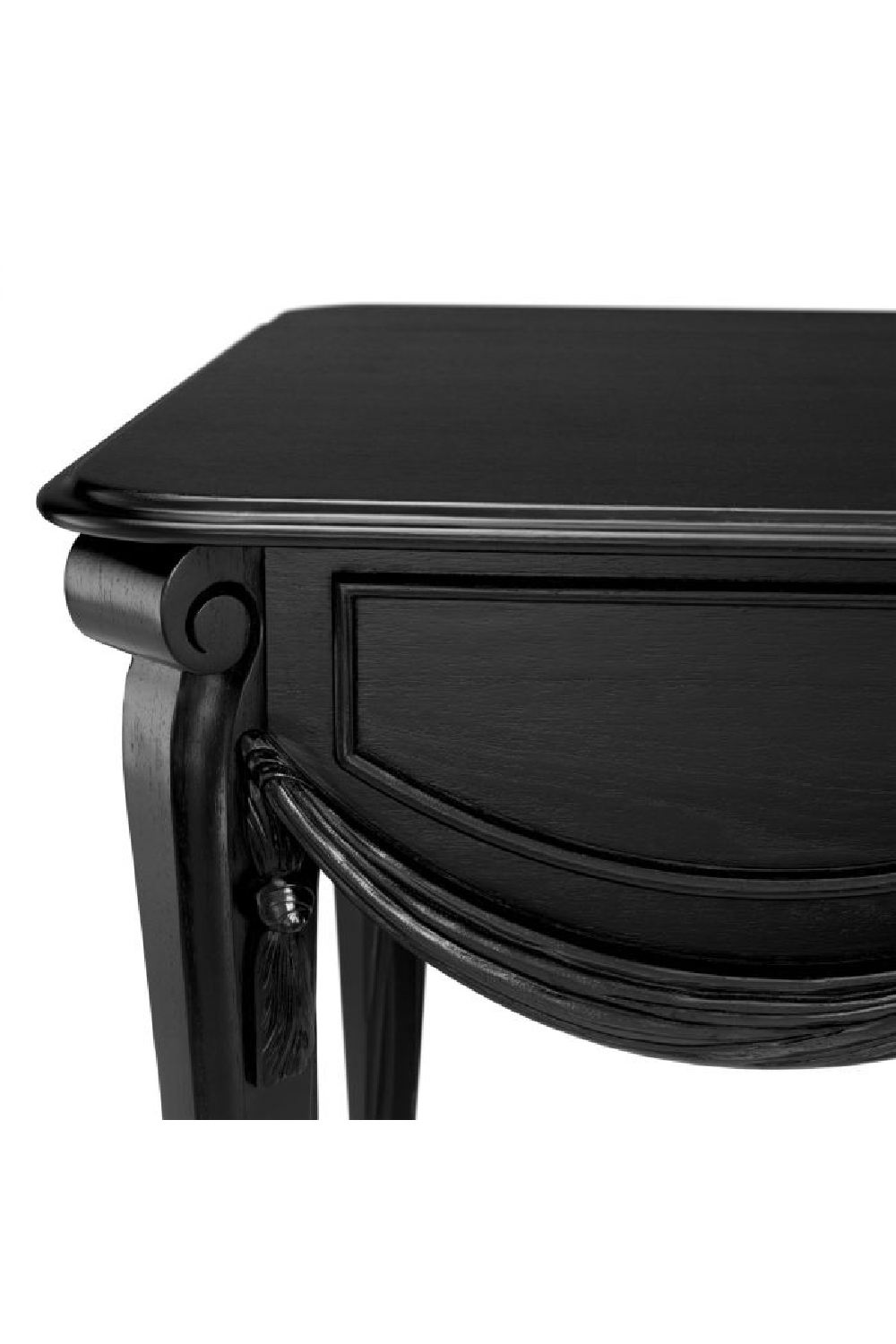 Black Carved Desk | Eichholtz Zafiro | Oroa.com