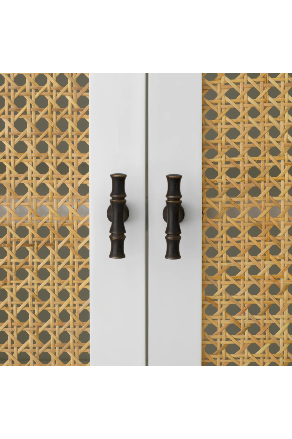 Natural Cane 4-Door Dresser | Eichholtz Bahamas | Oroa.com