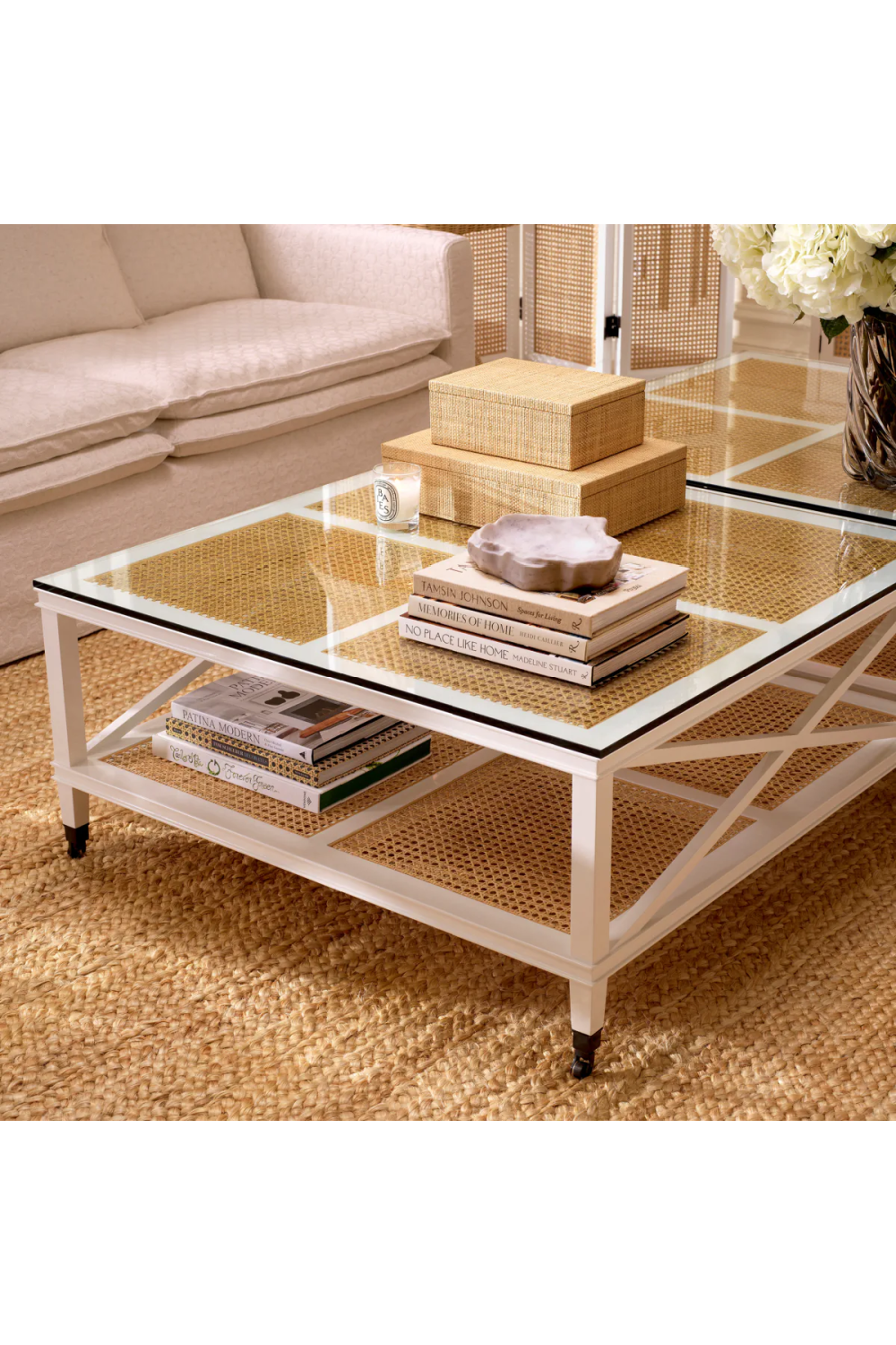 Natural Cane Coffee Table | Eichholtz Bahamas | Oroa.com