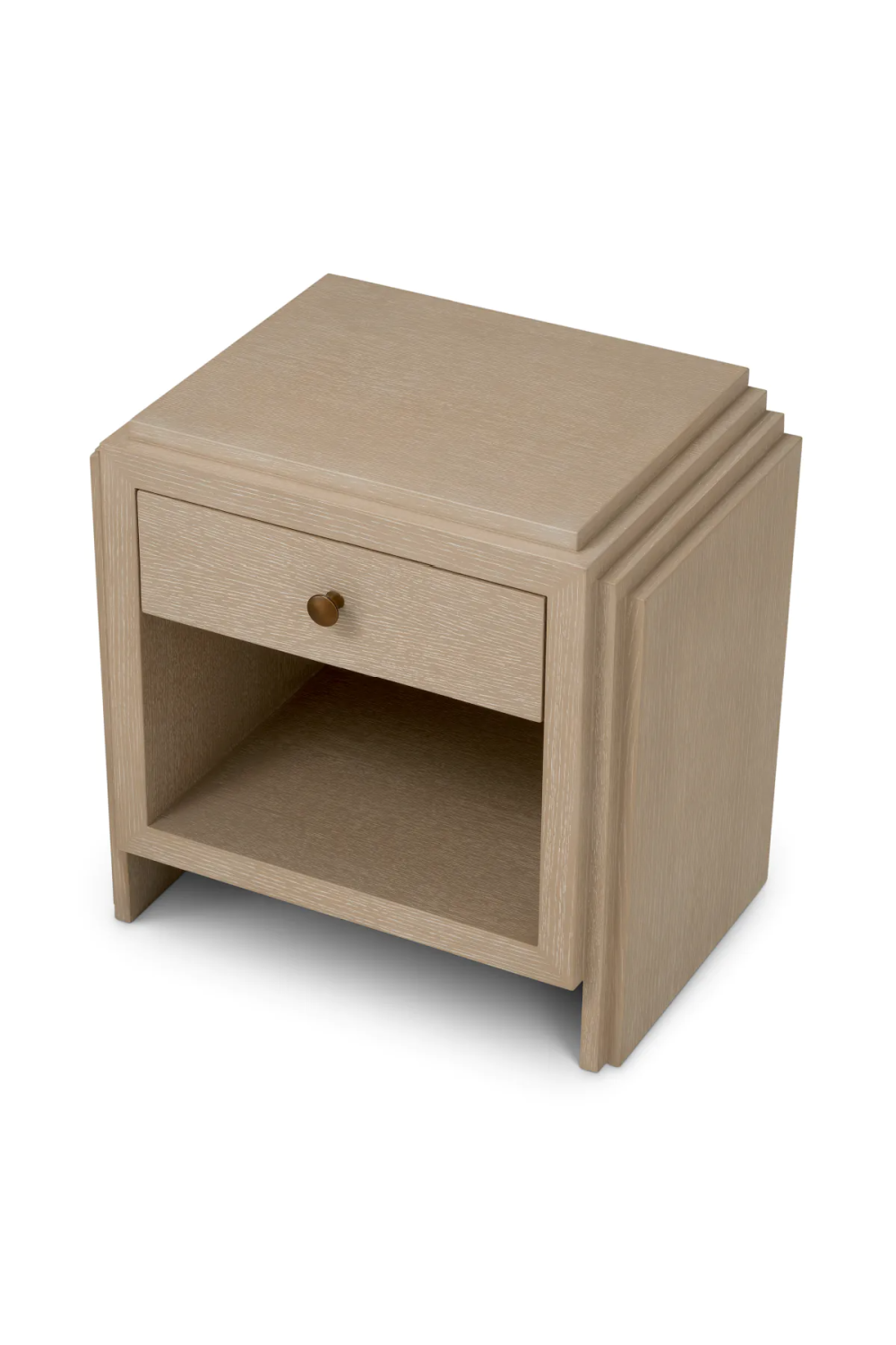 1-Drawer Oak Nightstand | Eichholtz ArtDeco | Oroa.com