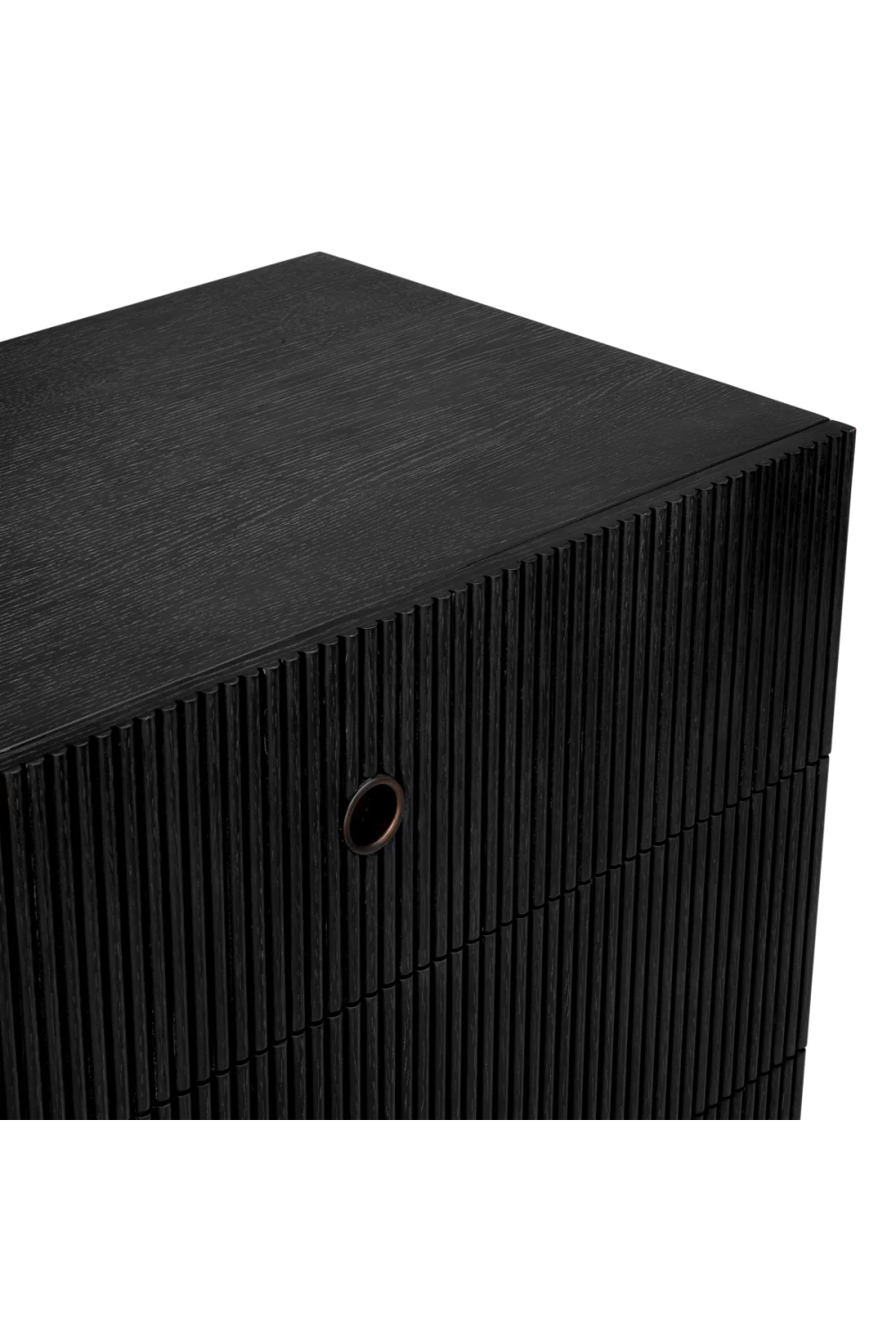 Ribbed Wood 6-Drawer Chest | Eichholtz Dimitrios | Oroa.com