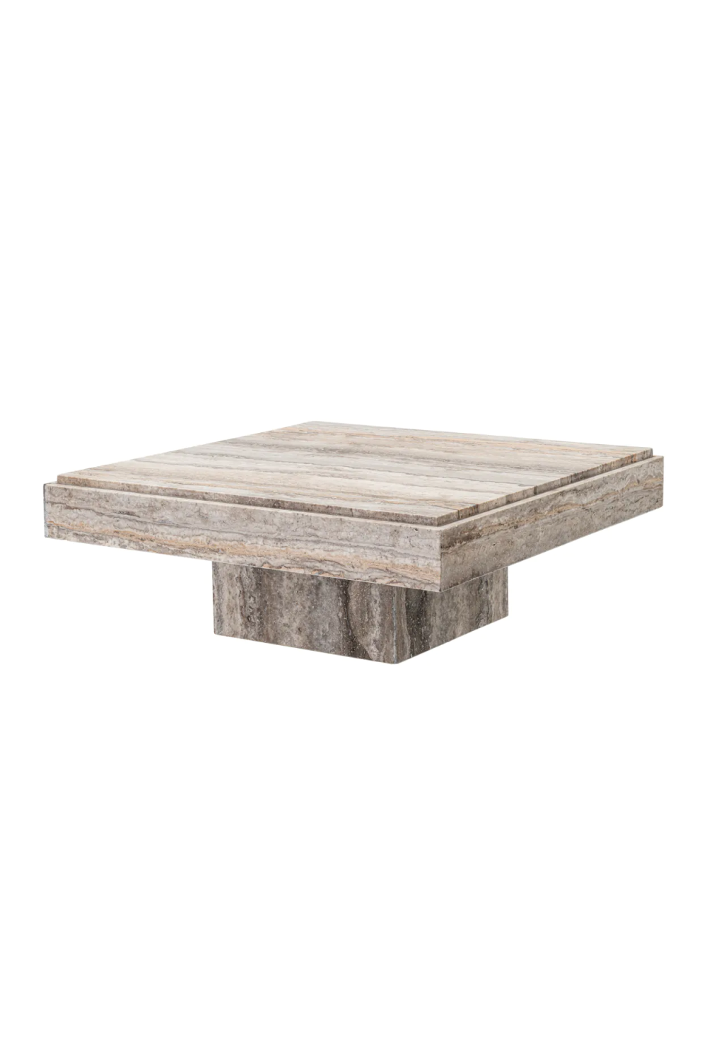 Square Travertine Coffee Table | Eichholtz Sartoria | Oroa.com