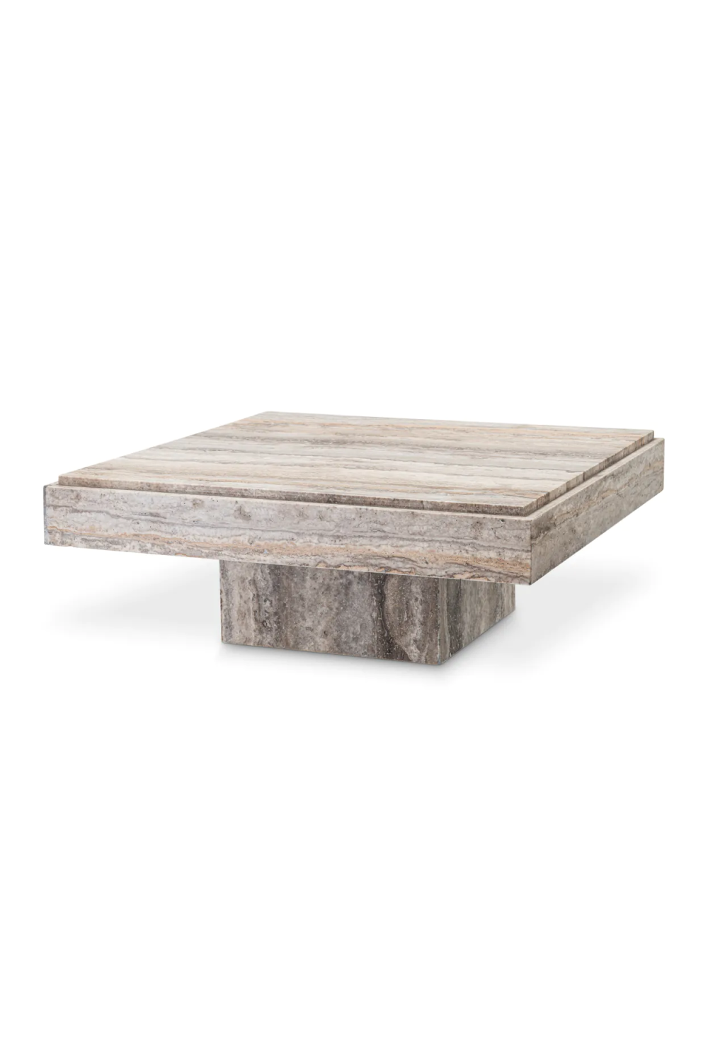 Square Travertine Coffee Table | Eichholtz Sartoria | Oroa.com