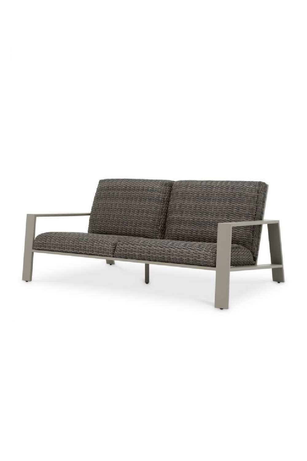 Gray Rattan Outdoor Sofa | Eichholtz Belle Vue | Oroa.com