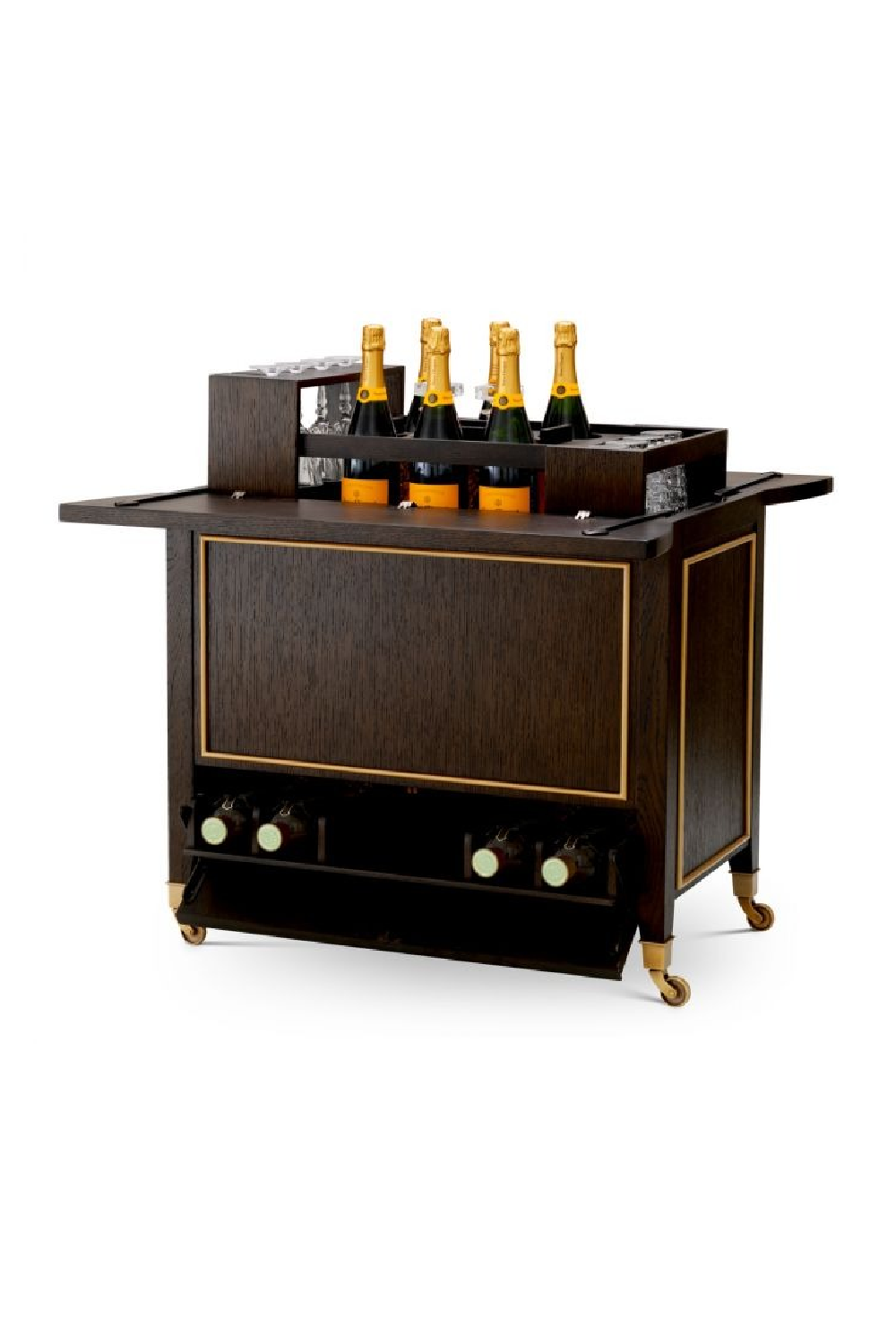 Brown Oak Trolley | Eichholtz Galliano | Oroa.com