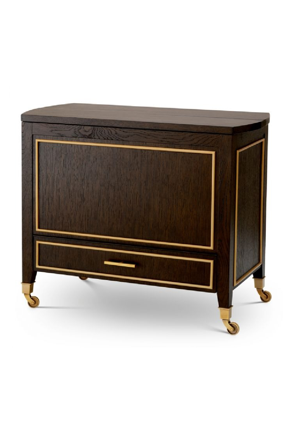 Brown Oak Trolley | Eichholtz Galliano | Oroa.com