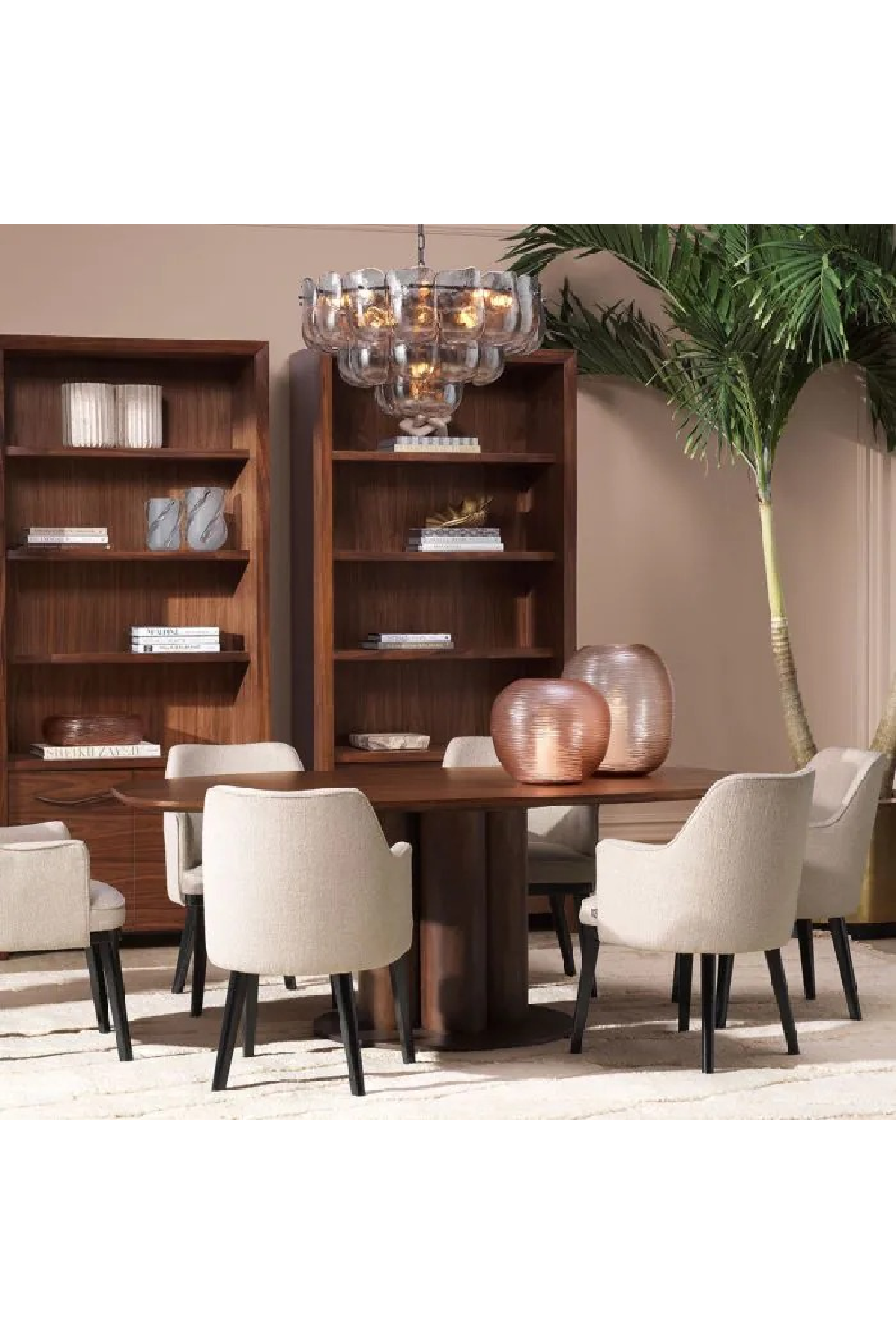 Peach Handblown Glass Vase | Eichholtz Alessio | Oroatrade.com