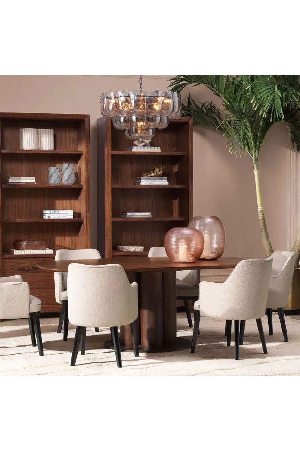 Peach Handblown Glass Vase | Eichholtz Alessio | Oroatrade.com