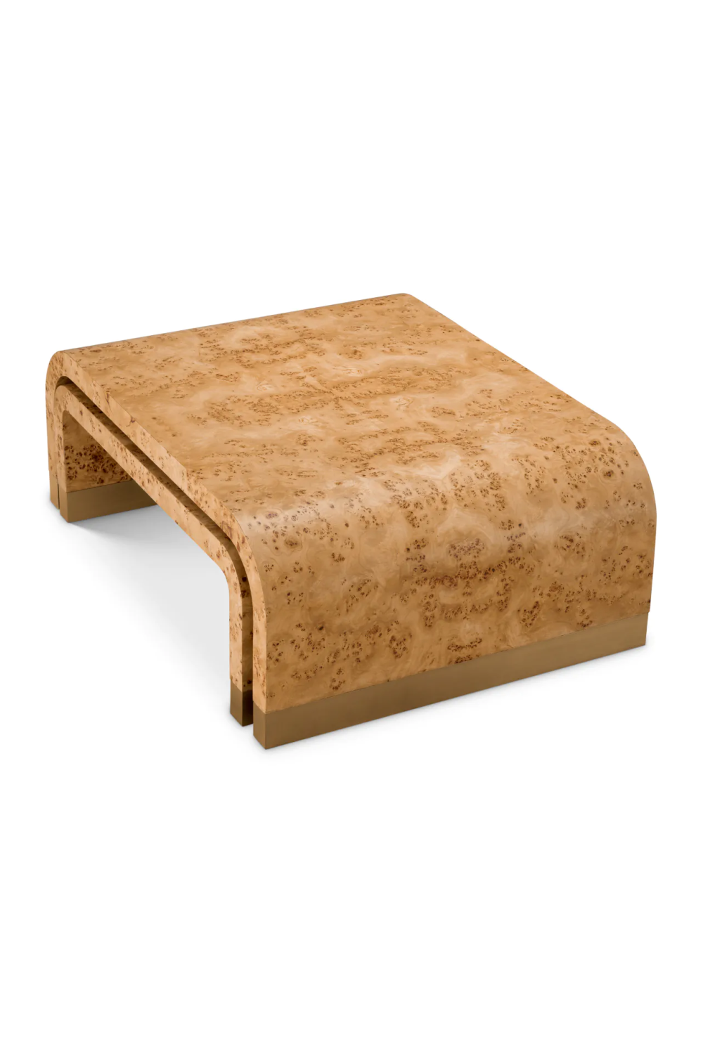 Mappa Burl Coffee Table Set (3) | Eichholtz Quinton | Oroa.com