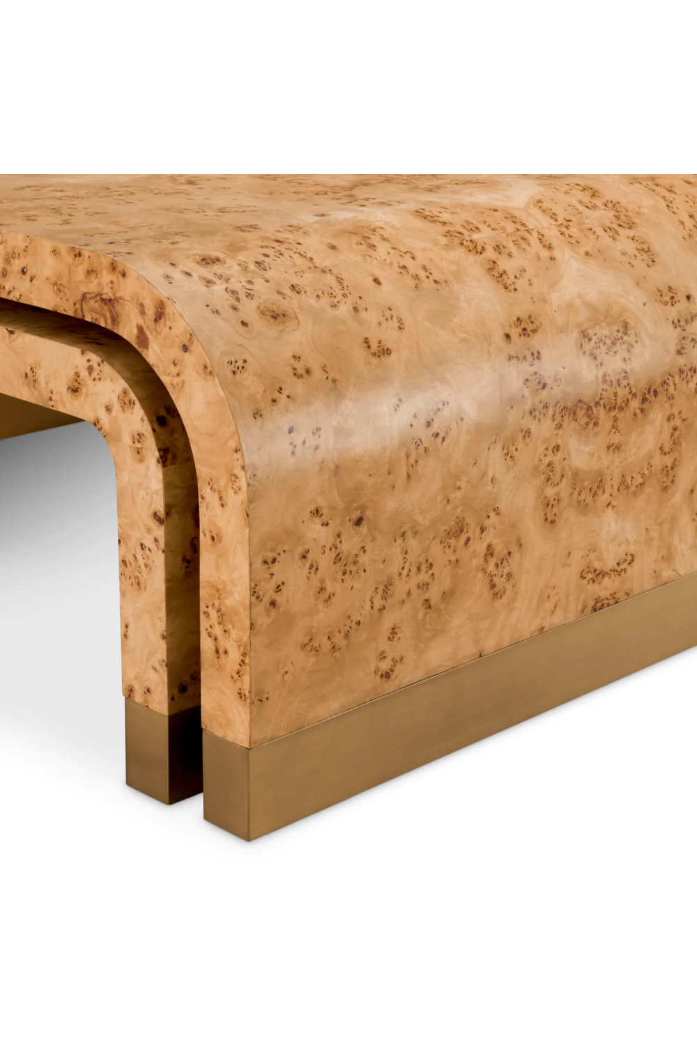 Mappa Burl Coffee Table Set (3) | Eichholtz Quinton | Oroa.com