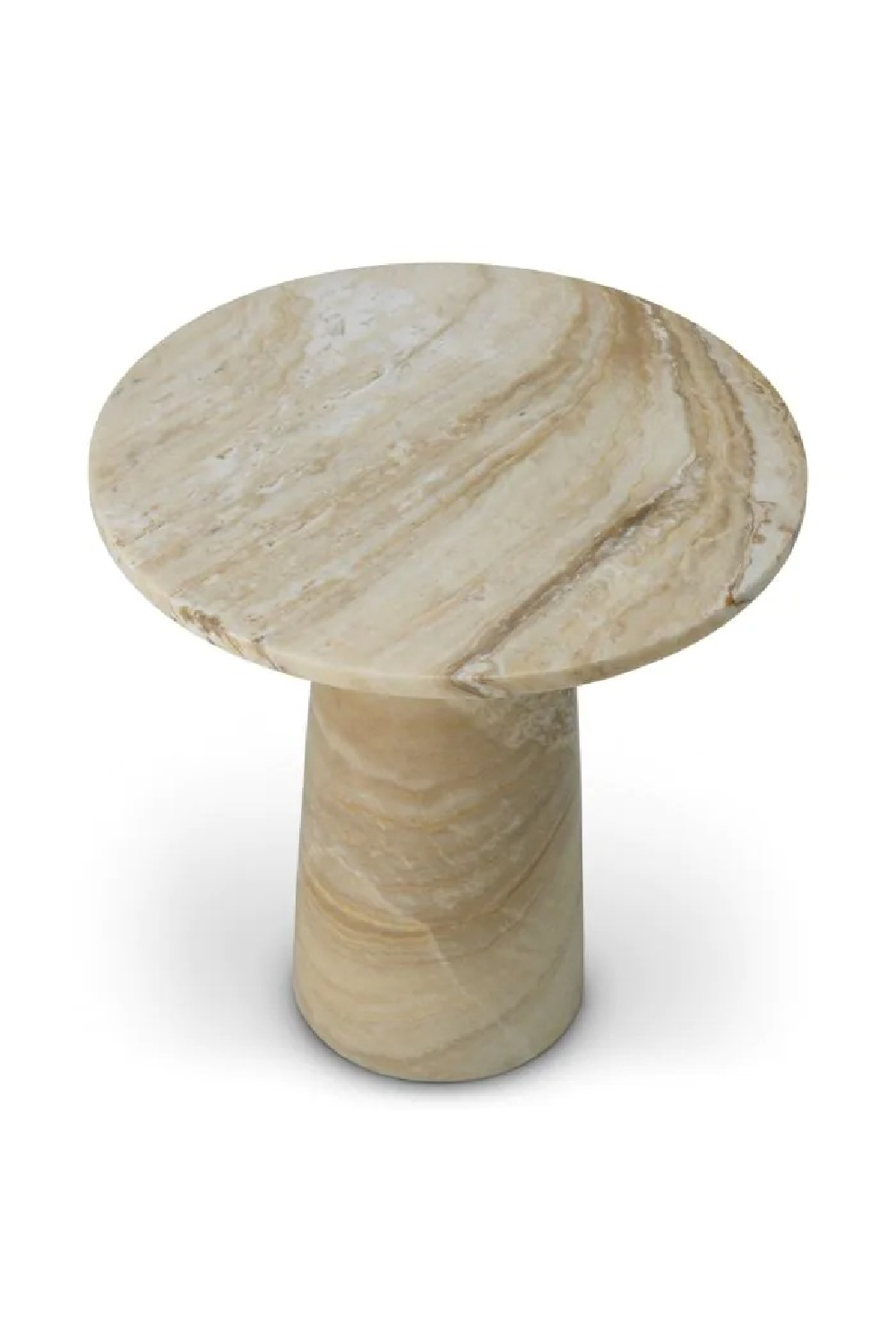 Marble Pedestal Side Table | Eichholtz Terry | Oroa.com