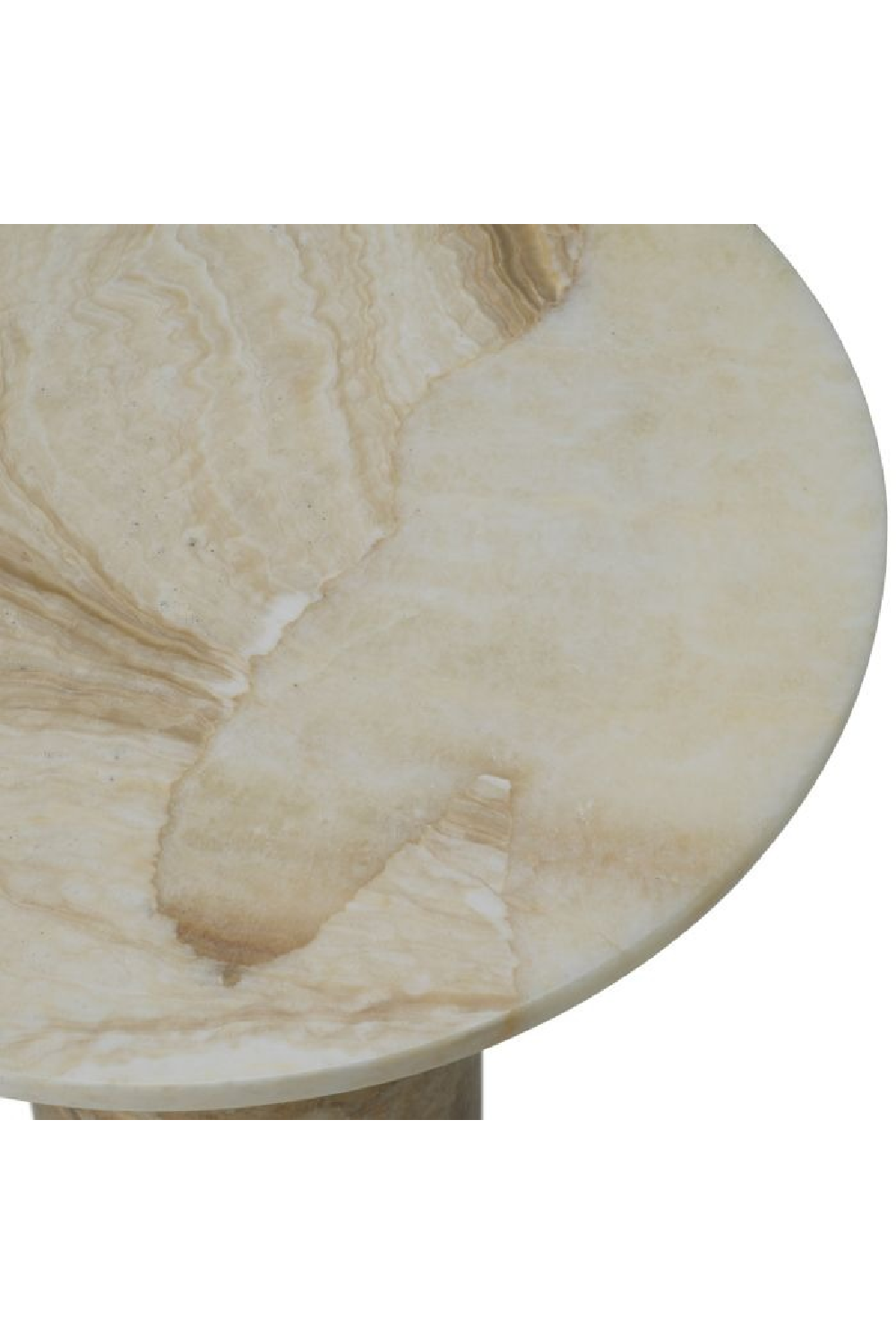 Marble Pedestal Side Table | Eichholtz Terry | Oroa.com