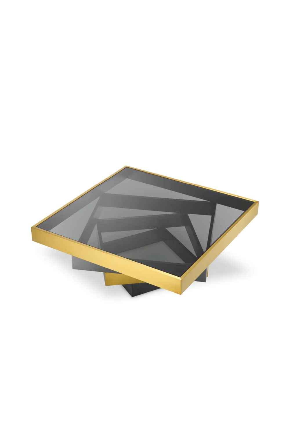 Smoked Glass Tiered Coffee Table | Eichholtz Zamora | Oroa.com