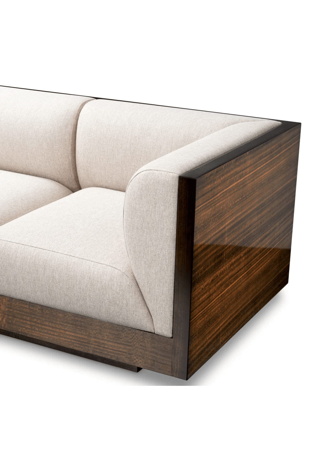 Eucalyptus Veneer Upholstered Sofa | Eichholtz Sebastian | Oroa.com