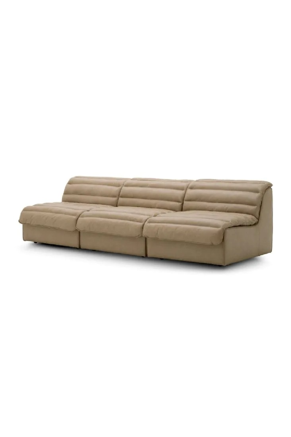 Taupe Leather Modular Sofa | Eichholtz Dunemore | Oroa.com