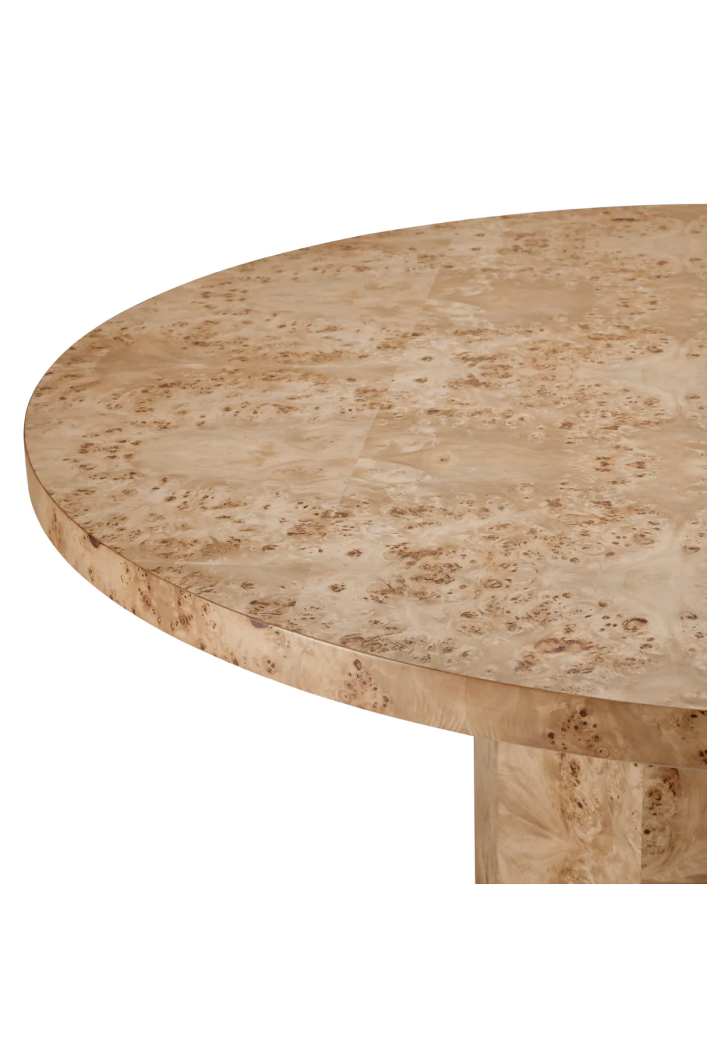Mappa Burl Round Dining Table | Eichholtz Kingsgrove | Oroa.com