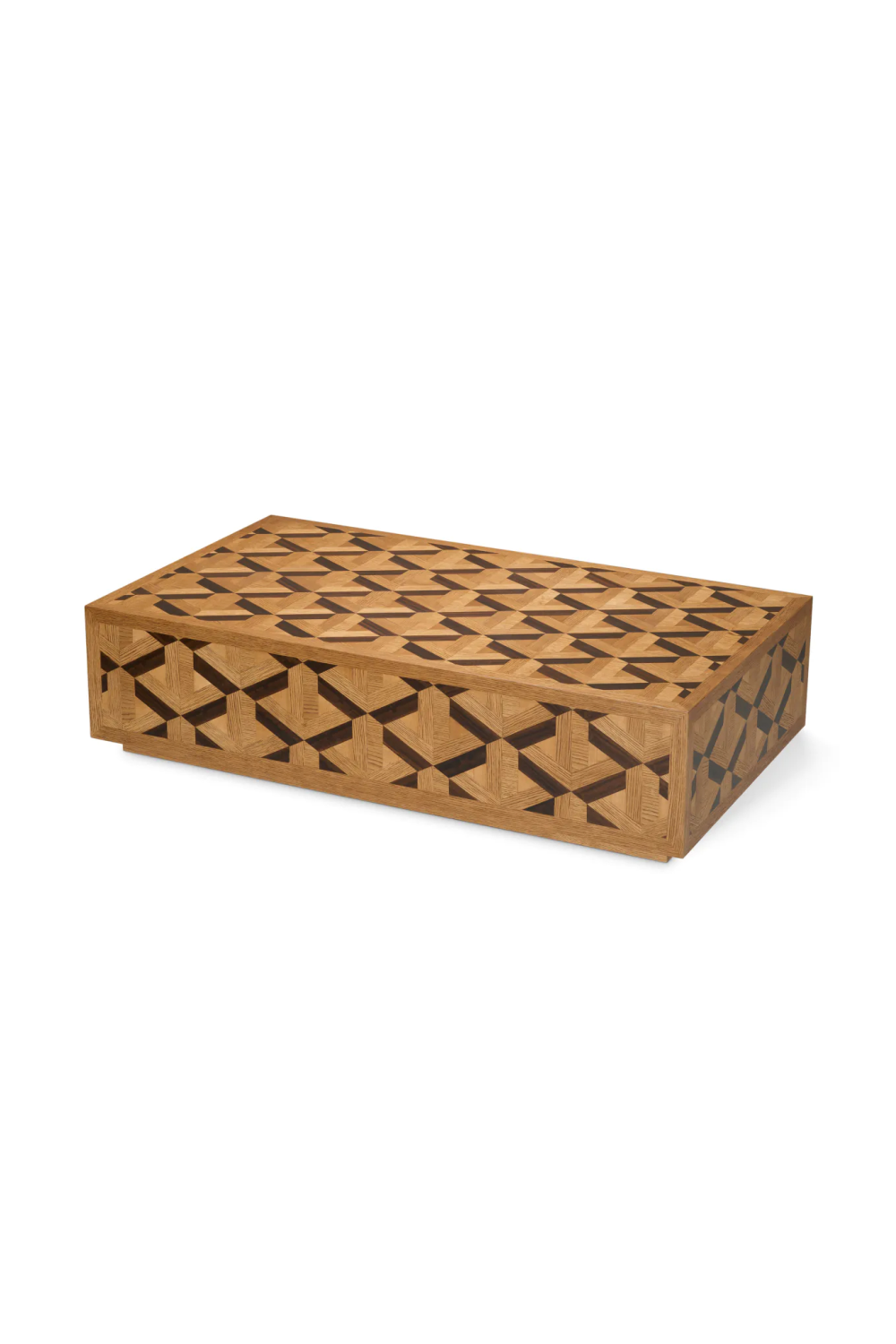 Oak Veneer Inlay Coffee Table | Eichholtz Rubicon | Oroa.com