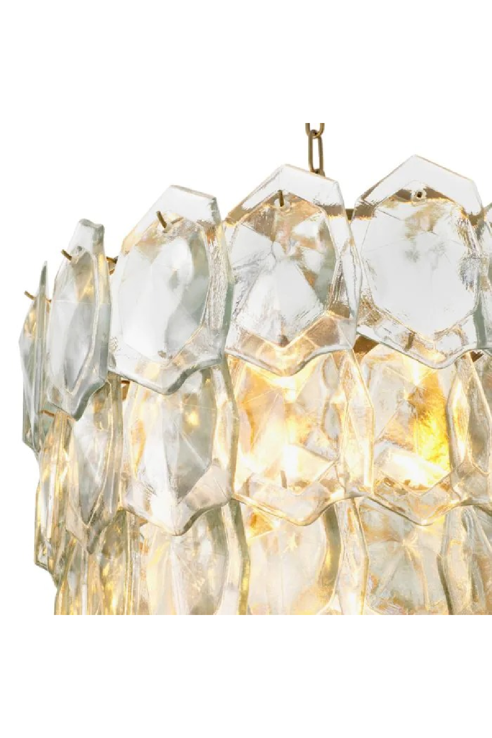 Handmade Glass Tiered Chandelier | Eichholtz Elias | Oroa.com