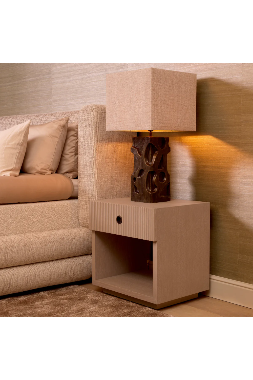 Linen Shade Table Lamp | Eichholtz Enzo | Oroa.com