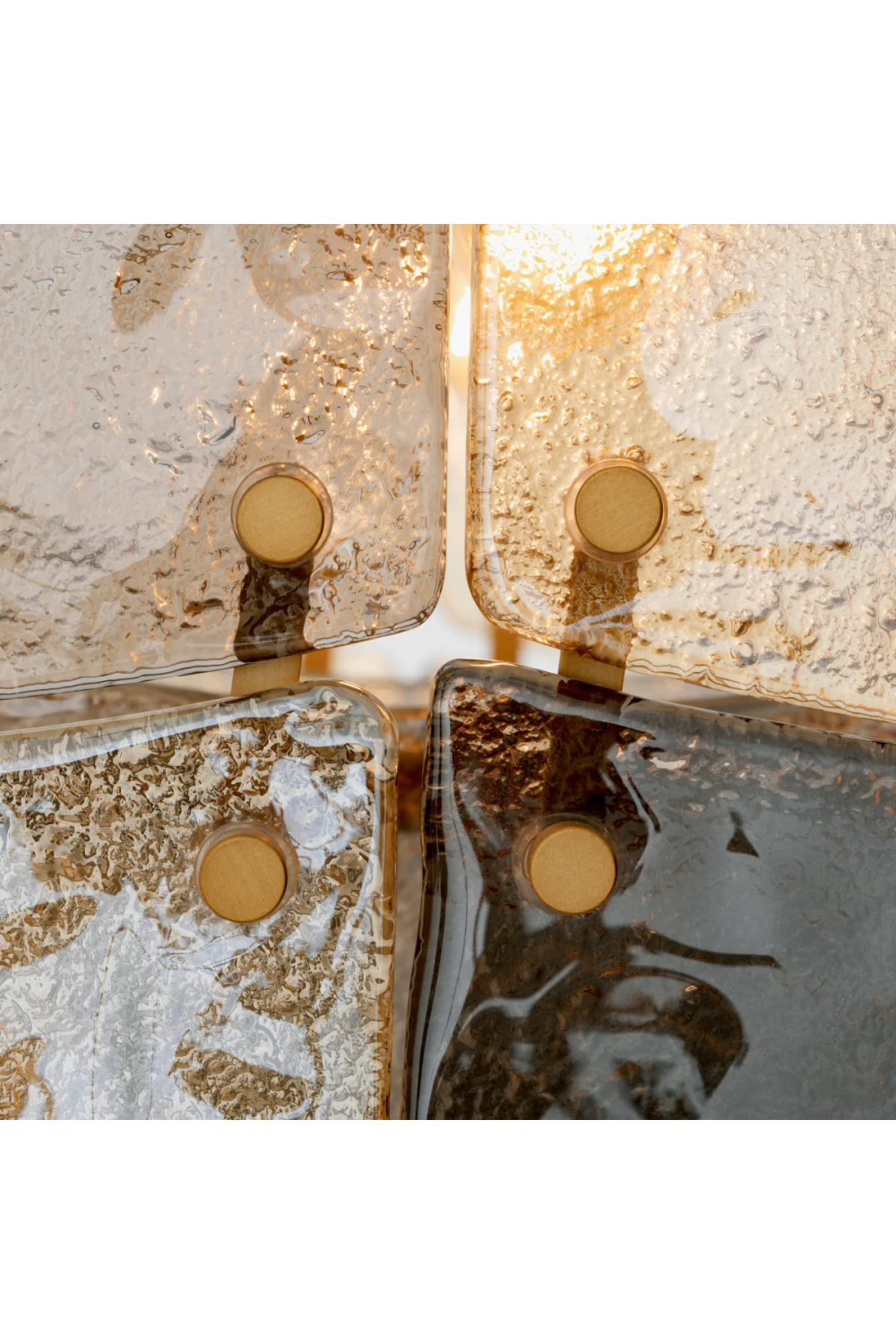 Handmade Glass Rectangular Chandelier | Eichholtz Laurent | Oroa.com