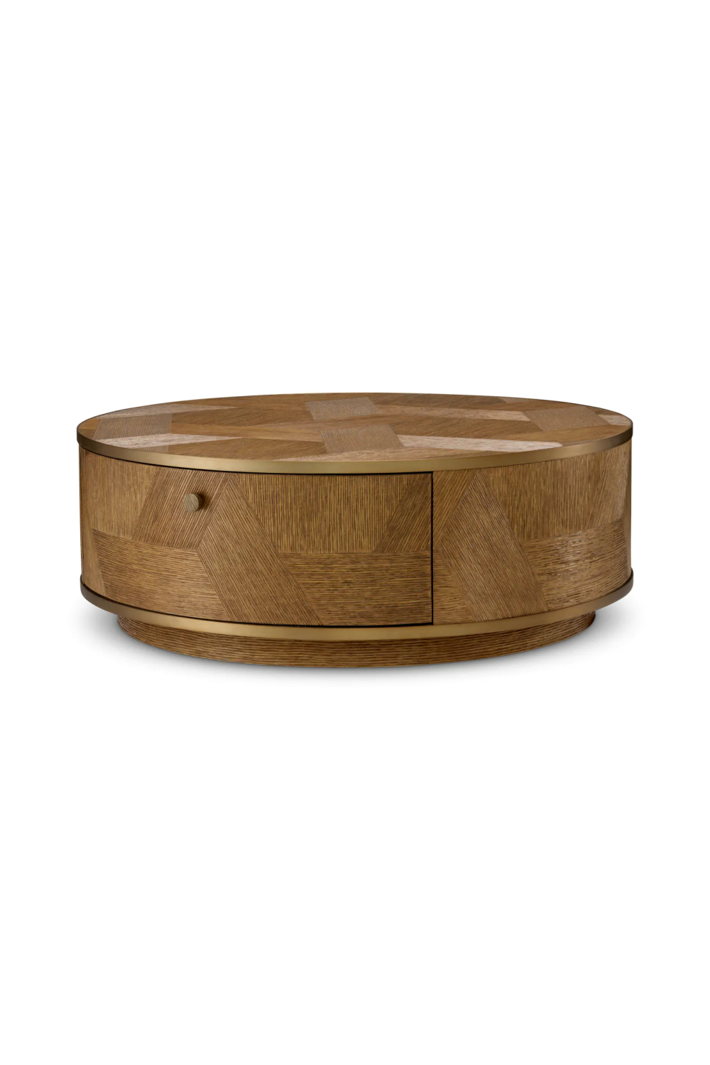 Carved Oak 1-Drawer Coffee Table | Eichholtz Velutto | Oroa.com