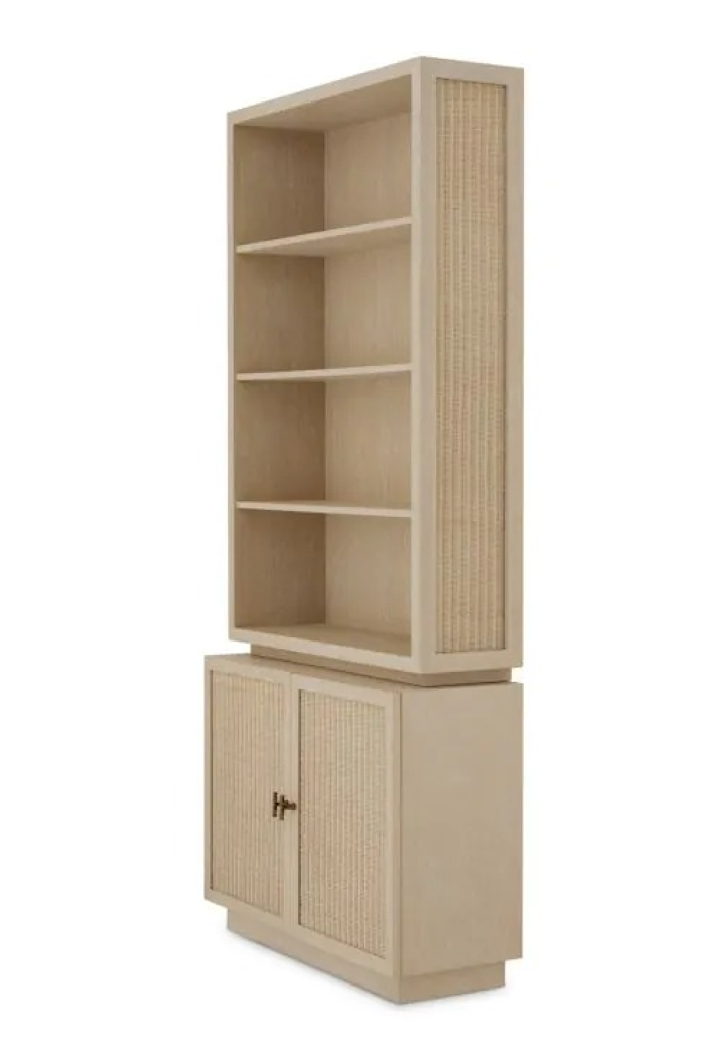 Rattan Door Oak Cabinet | Eichholtz Borchard | Oroa.com