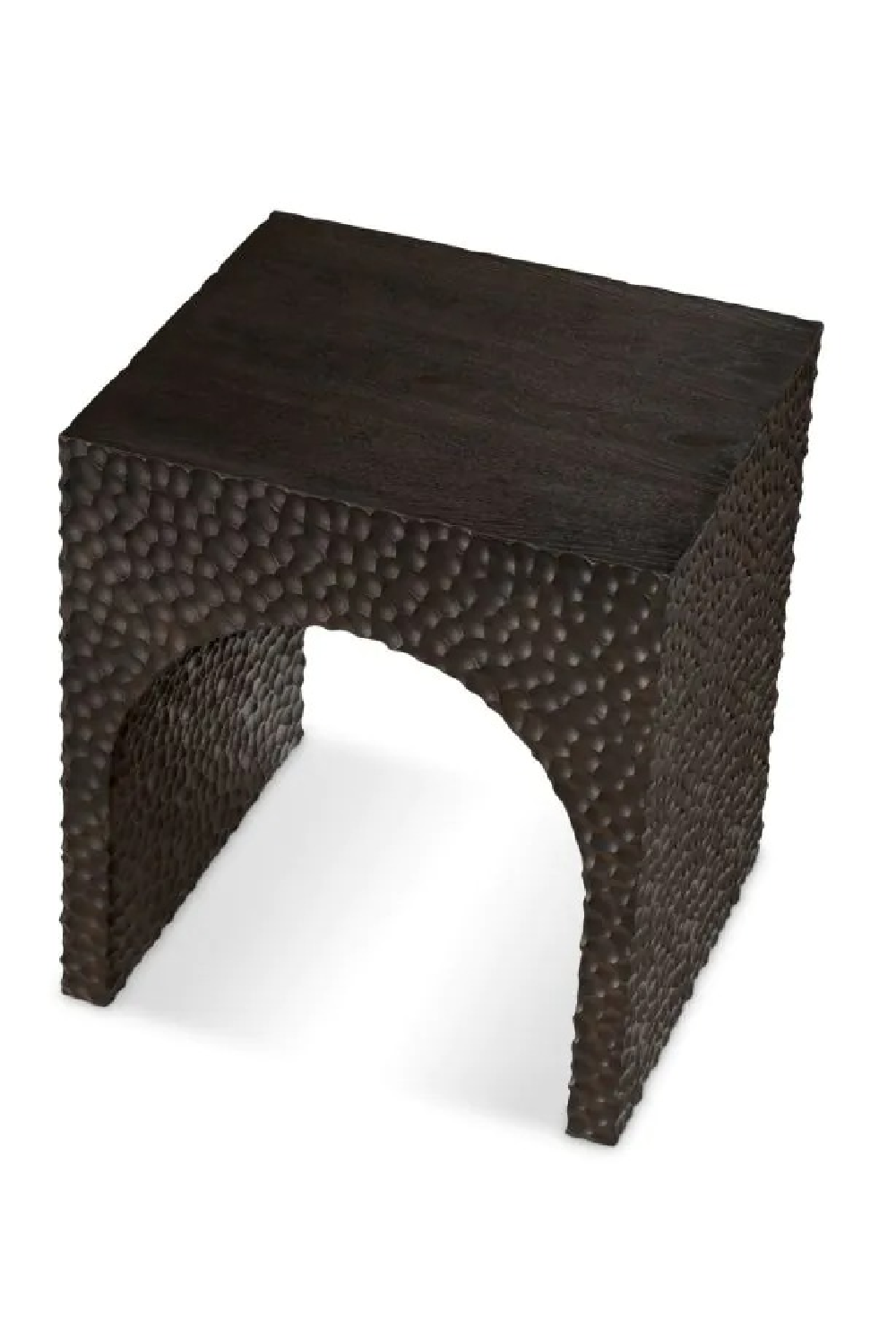 Hammered Oak Arched Side Table | Eichholtz Caldera | Oroa.com