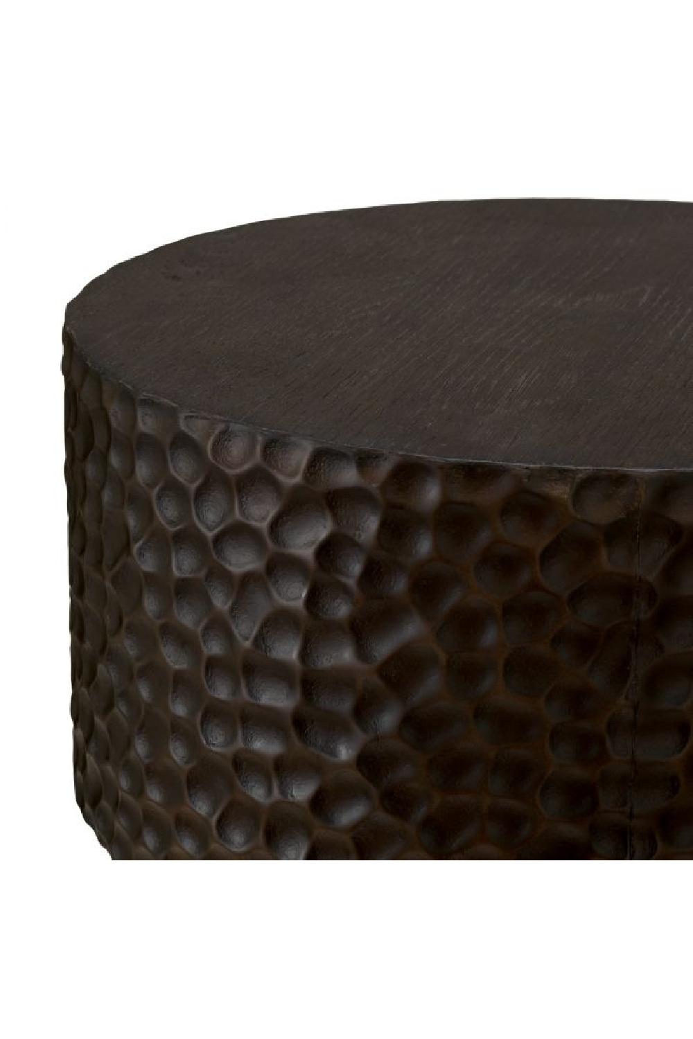 Black Hammered Oak Side Table | Eichholtz Thoren | Oroa.com