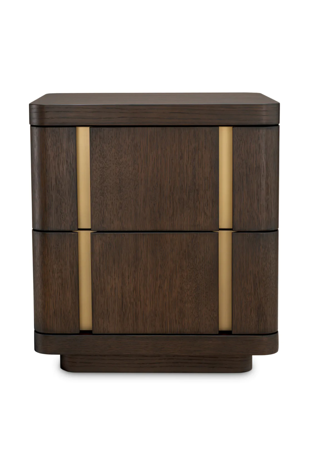 Brown Oak 2-Drawer Nightstand S | Eichholtz Modesto | Oroa.com