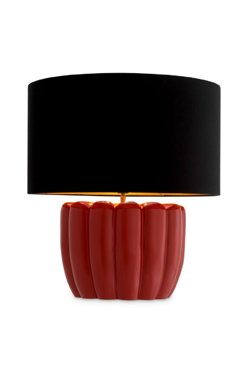 Red Wooden Base Table Lamp | Eichholtz Barocco | Oroa.com