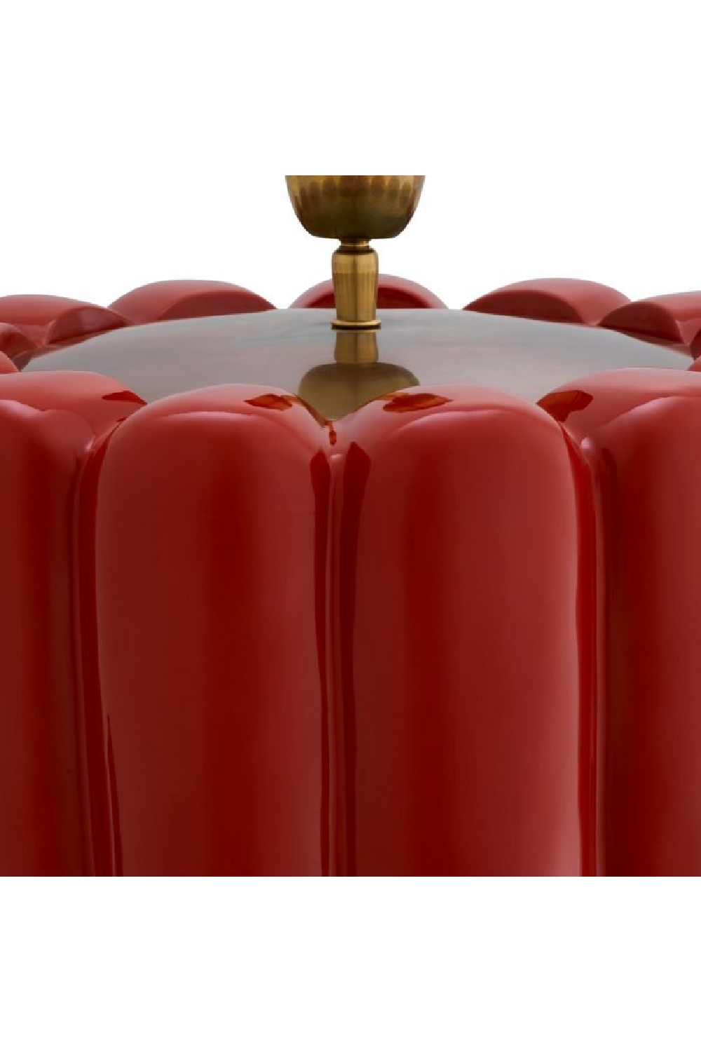 Red Wooden Base Table Lamp | Eichholtz Barocco | Oroa.com