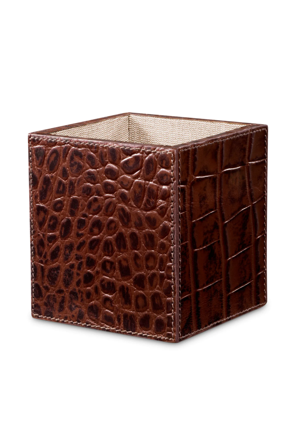 Croco Embossed Leather Desk Organizers (3) | Eichholtz Scaleo | Oroa.com
