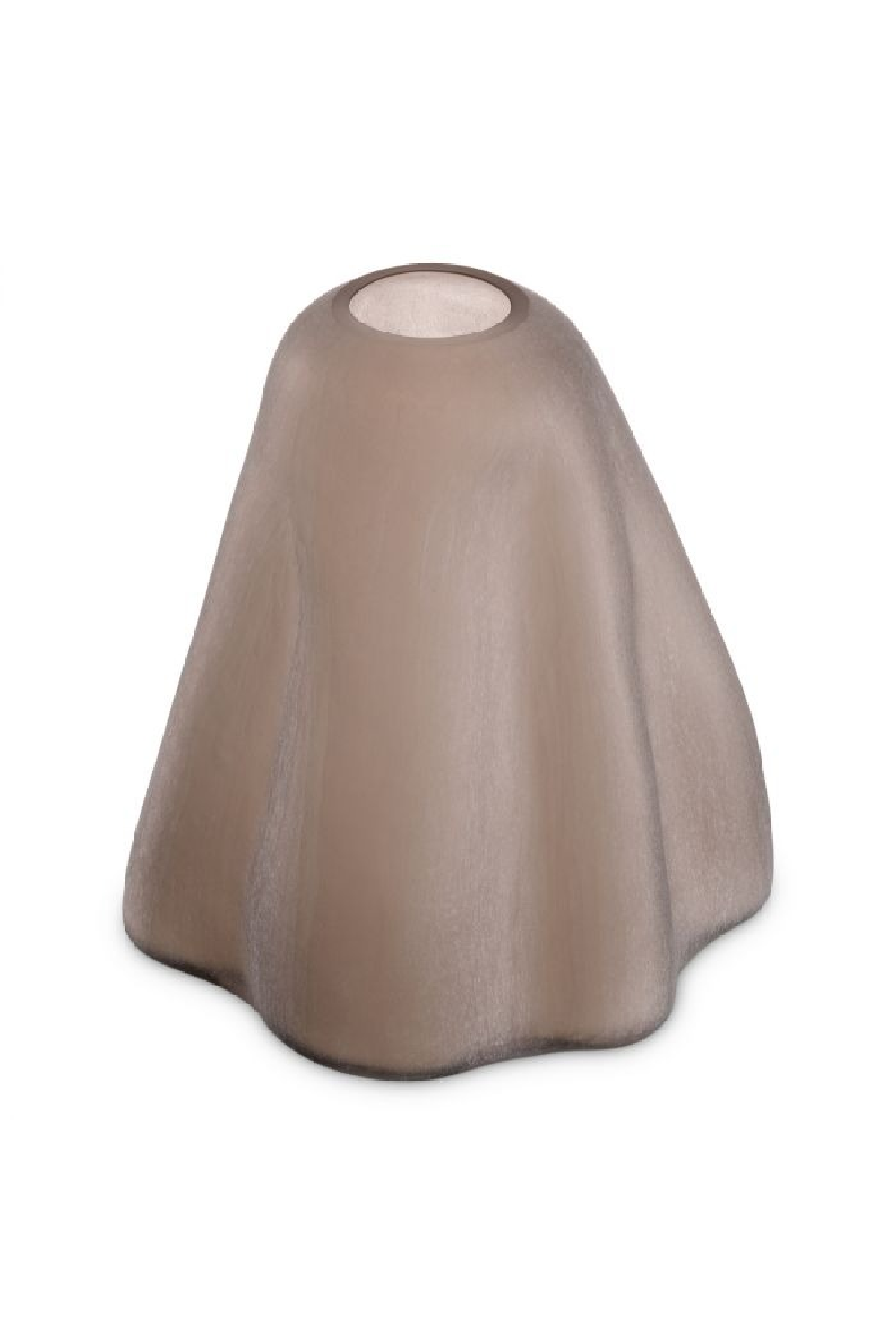 Sand-colored Glass Vase | Eichholtz Trivium | Oroa.com