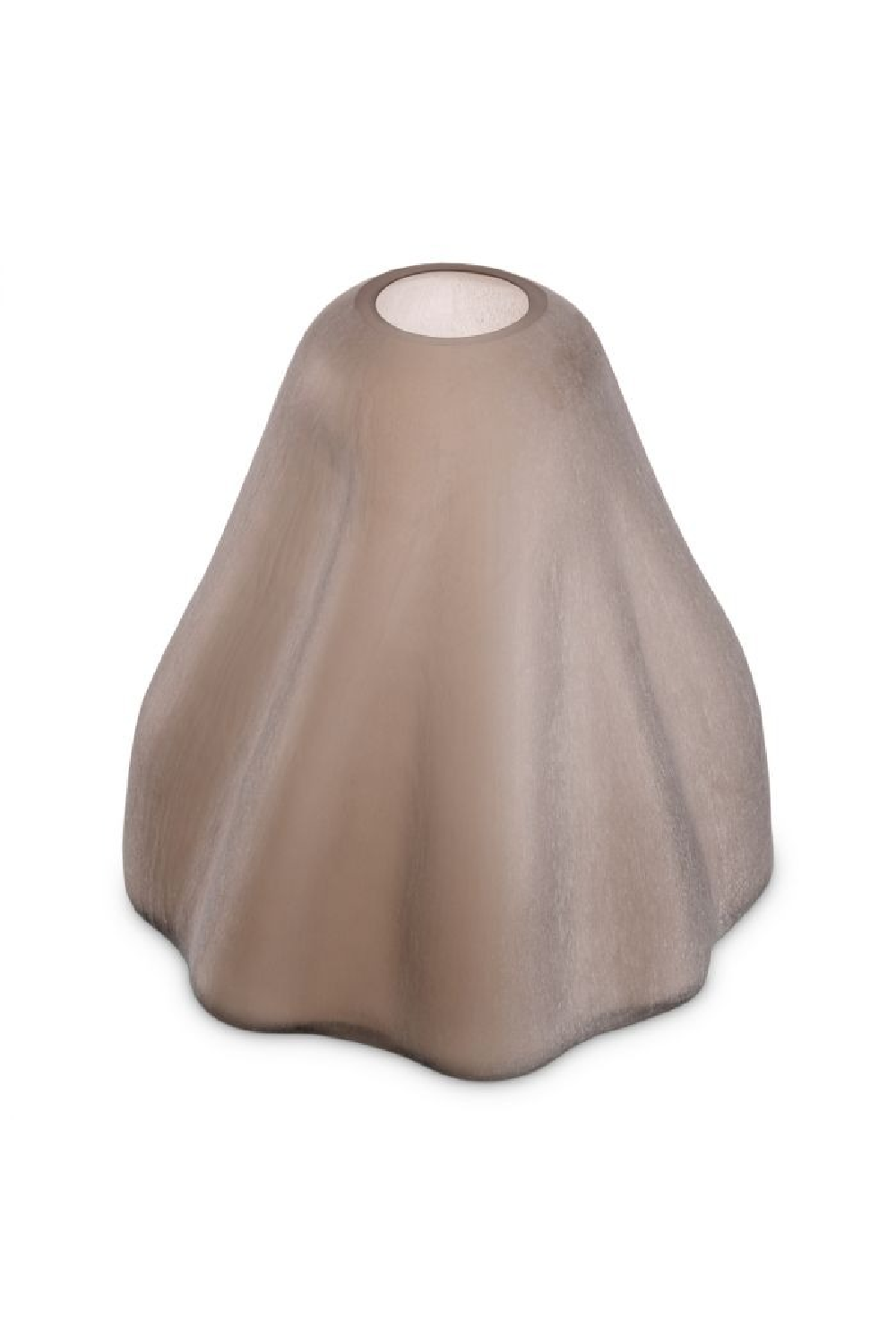 Sand-colored Glass Vase | Eichholtz Trivium | Oroa.com