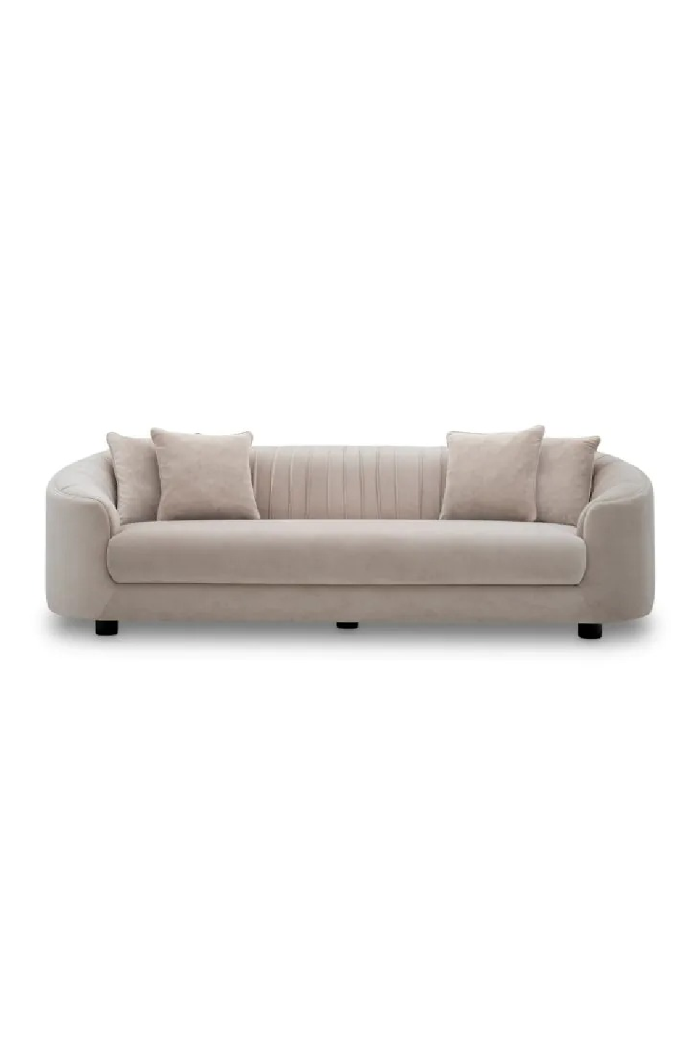 Cream Pleated-Back Sofa | Eichholtz Jameson | Oroa.com