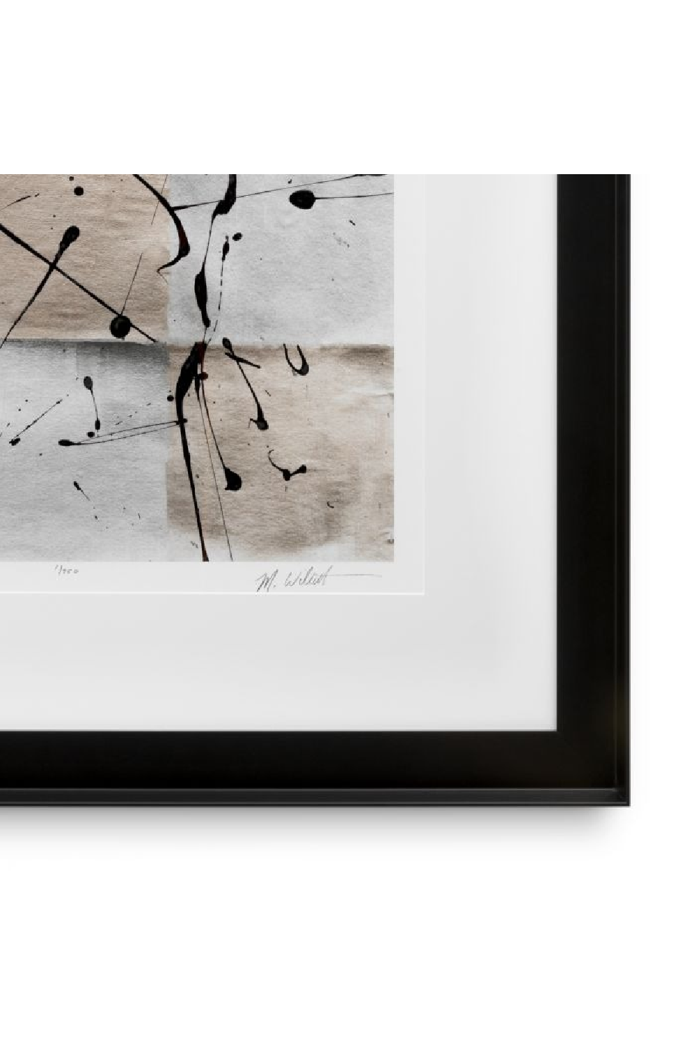 Ink Splash Art Prints (2) | Eichholtz | Oroa.com