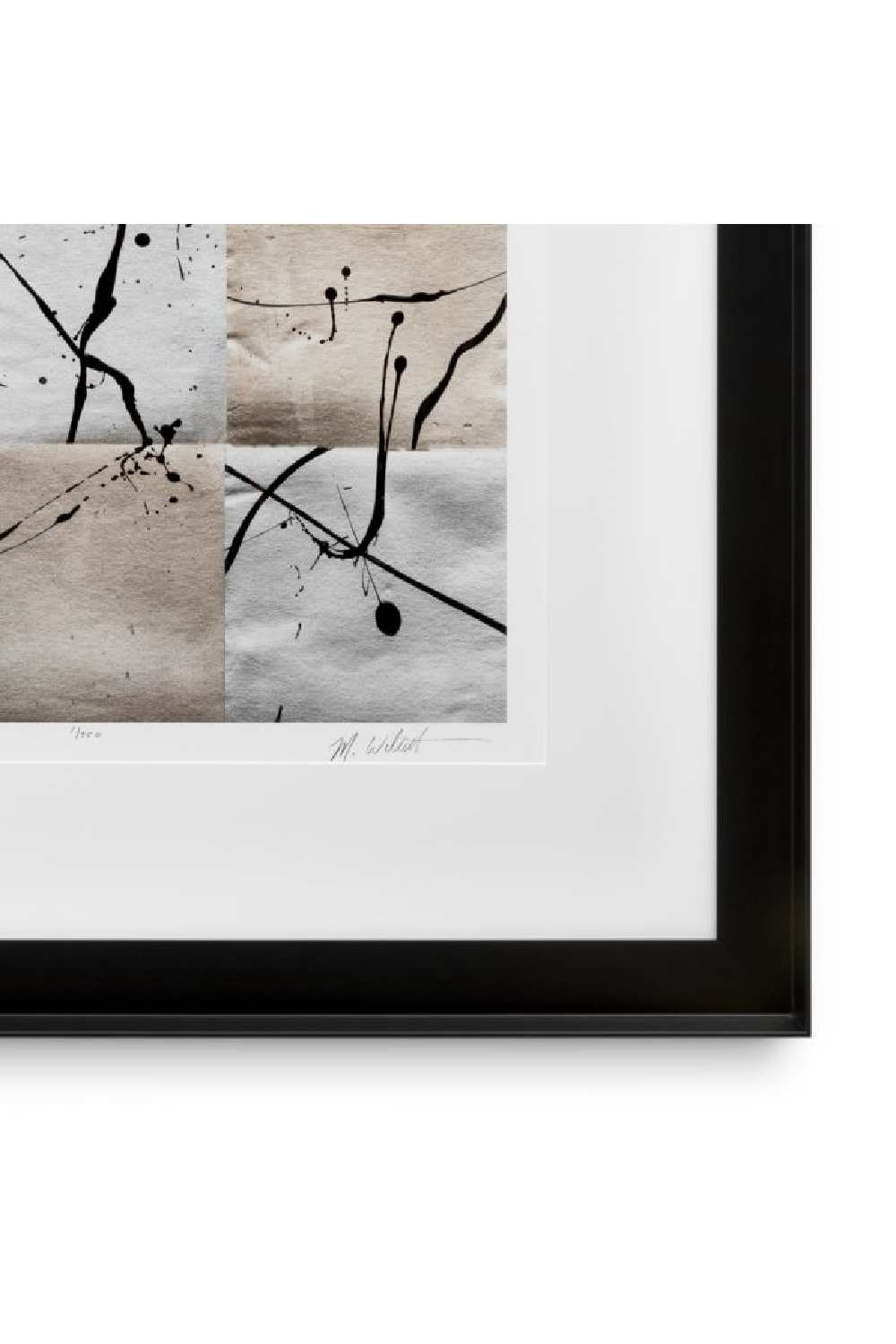 Ink Splash Art Prints (2) | Eichholtz | Oroa.com
