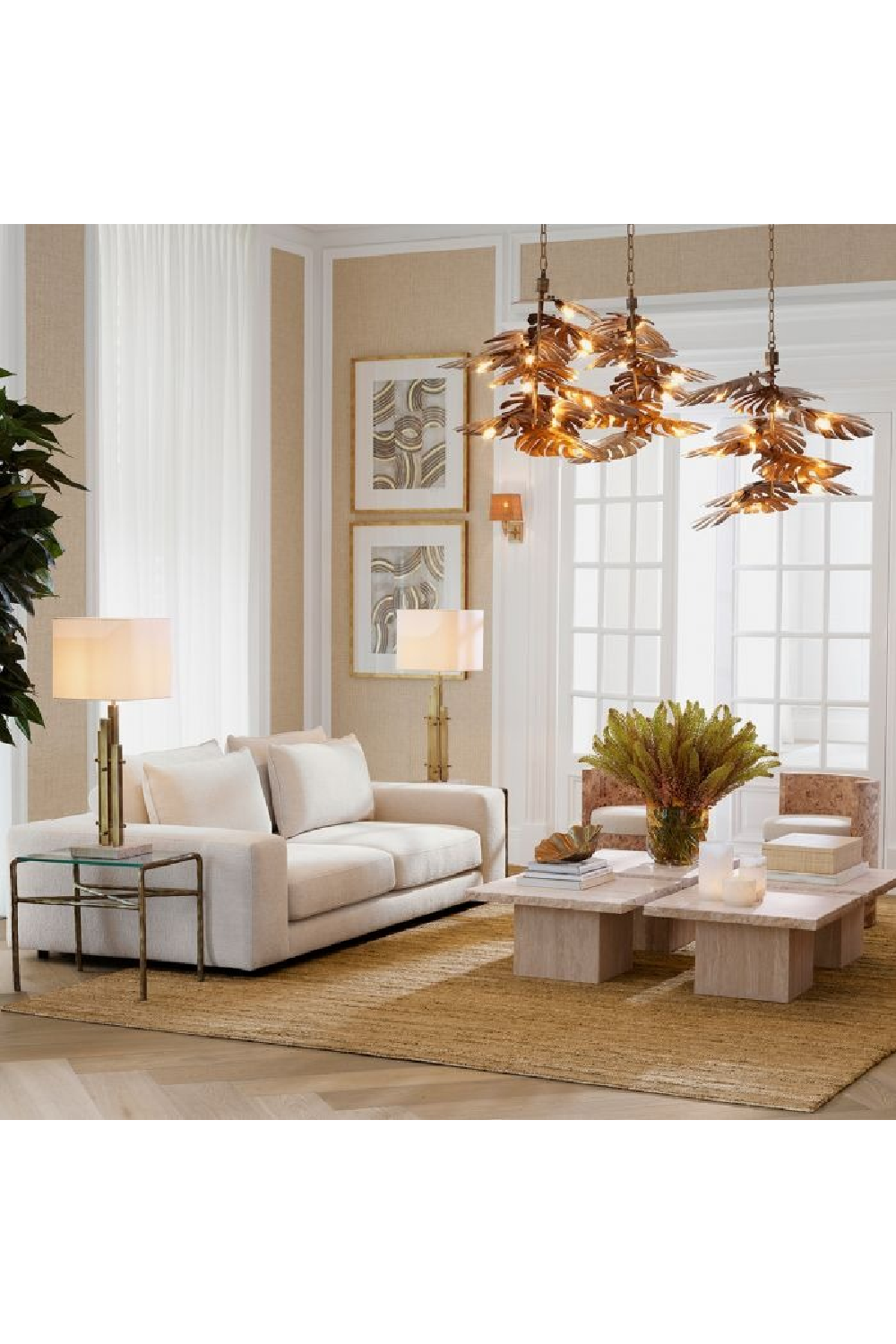 Curved Patterns Art Prints (2) | Eichholtz | Oroa.com