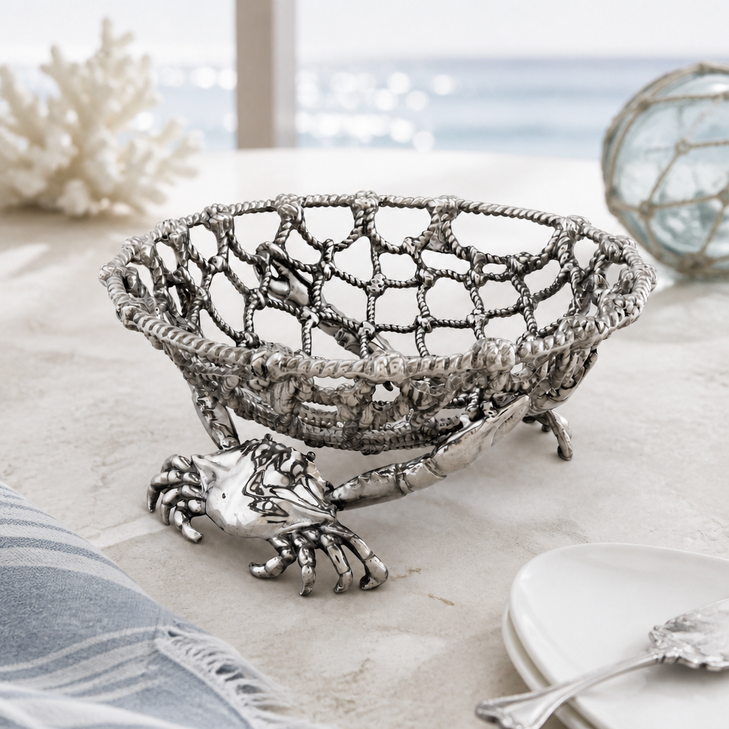 Luxury Crab & Net Fruit Basket - OROA