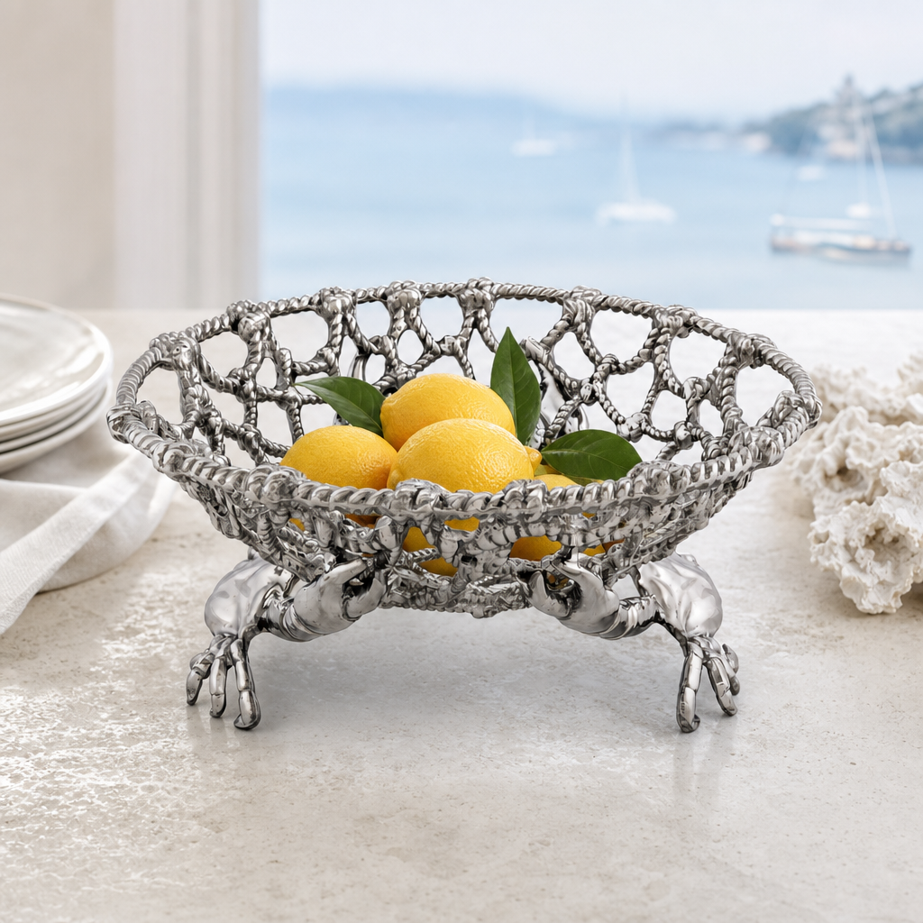Luxury Crab & Net Fruit Basket - OROA
