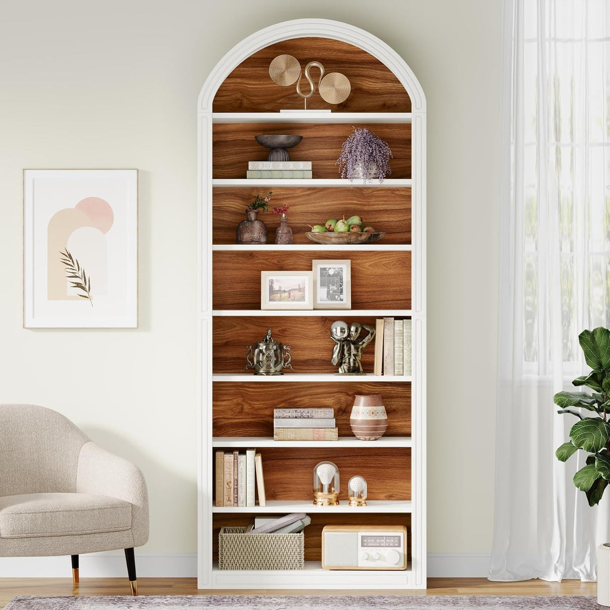 Modern 8-Tier Display Étagère | OROA