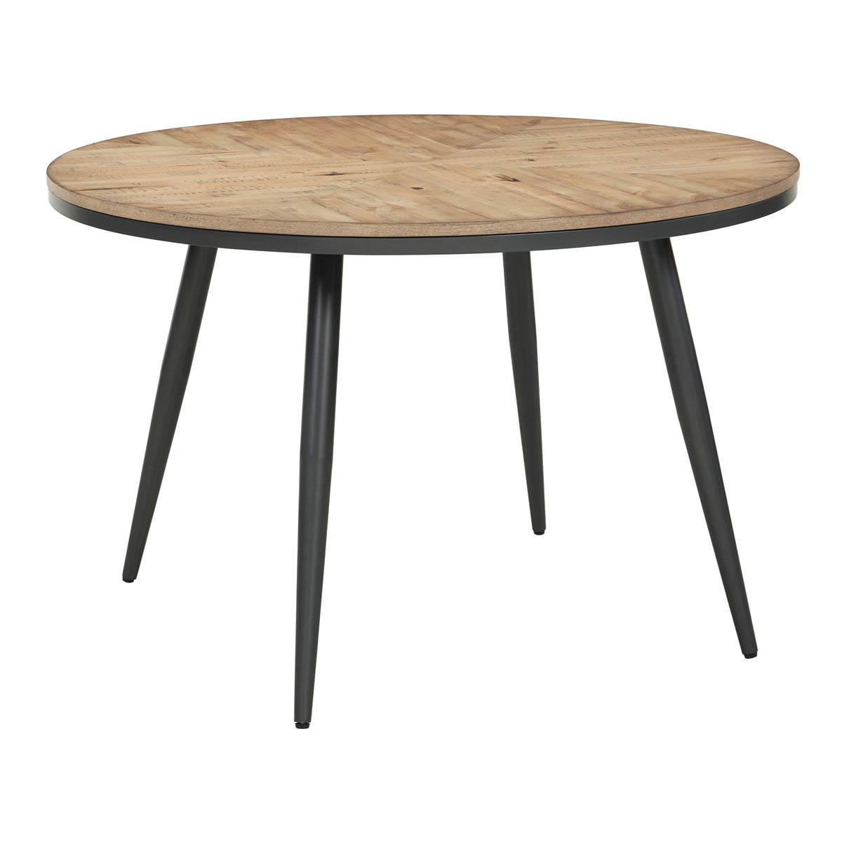 Natural Wood Round Dining Table | Catchy