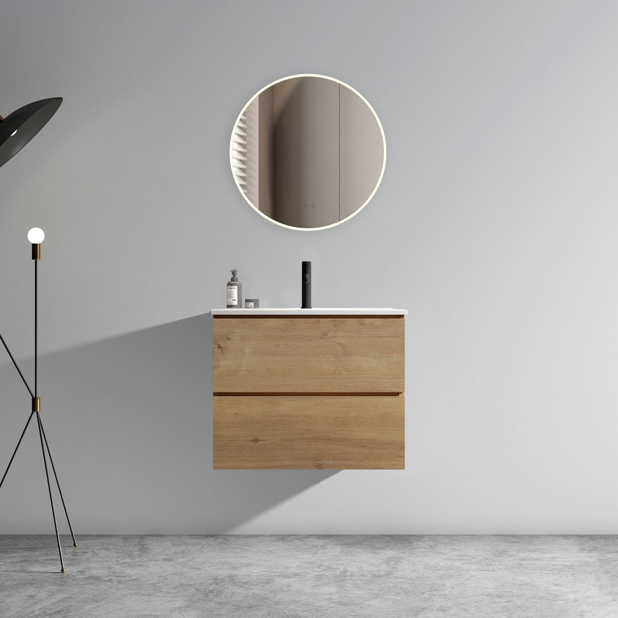 24" Wall Mount Bathroom Vanity - OROA