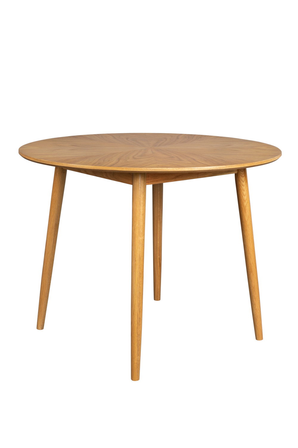Round Natural Wood Dining Table | DF Fabio | OROA.com