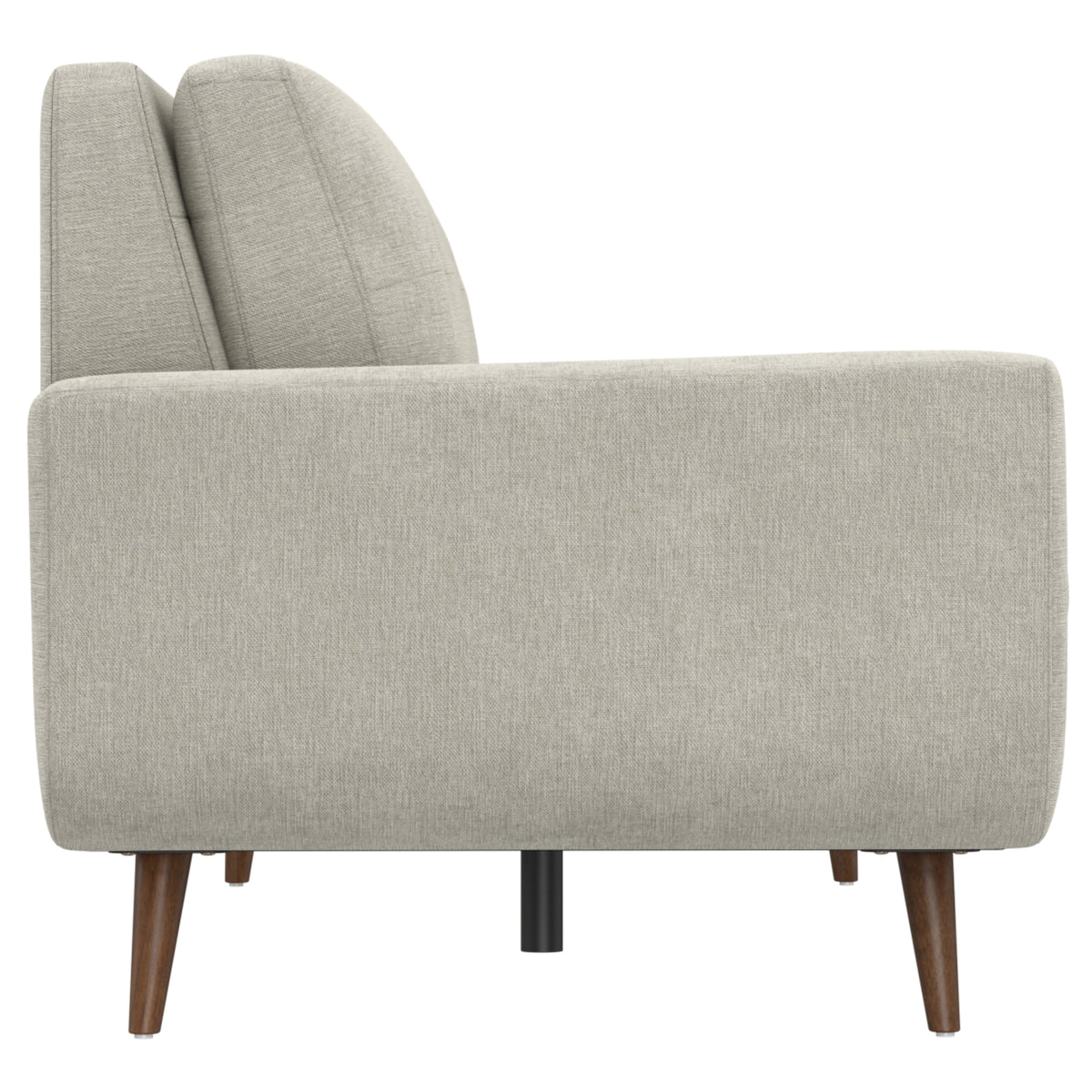 Fog Beige Tufted Upholstered Sofa – OROA, view 4