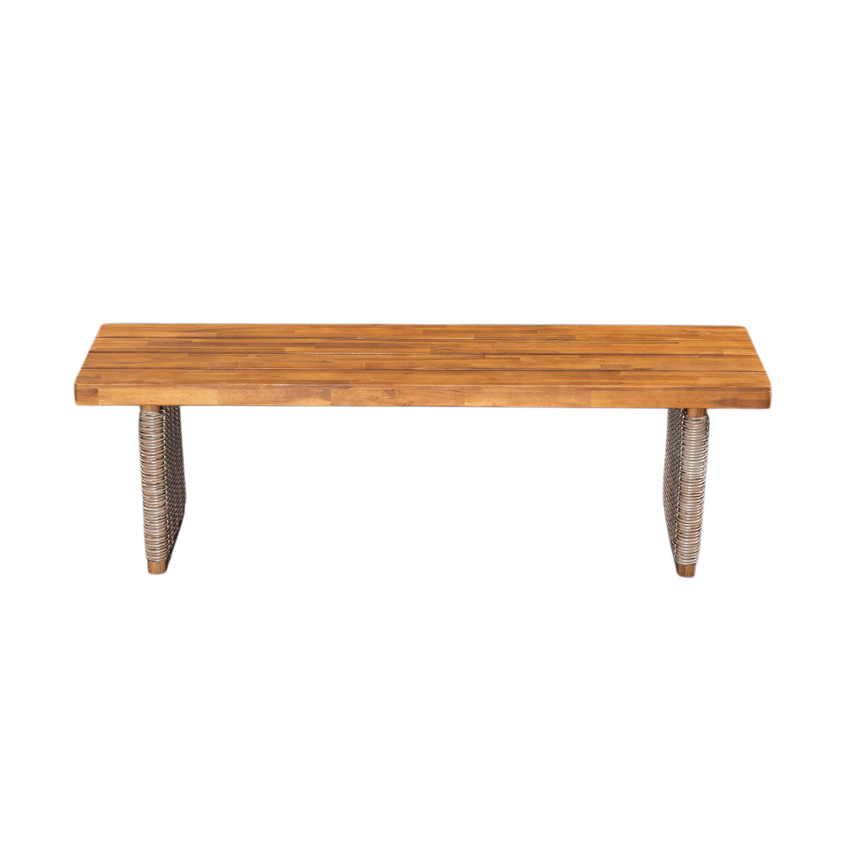 Outdoor Acacia Teak Wood Bench - OROA