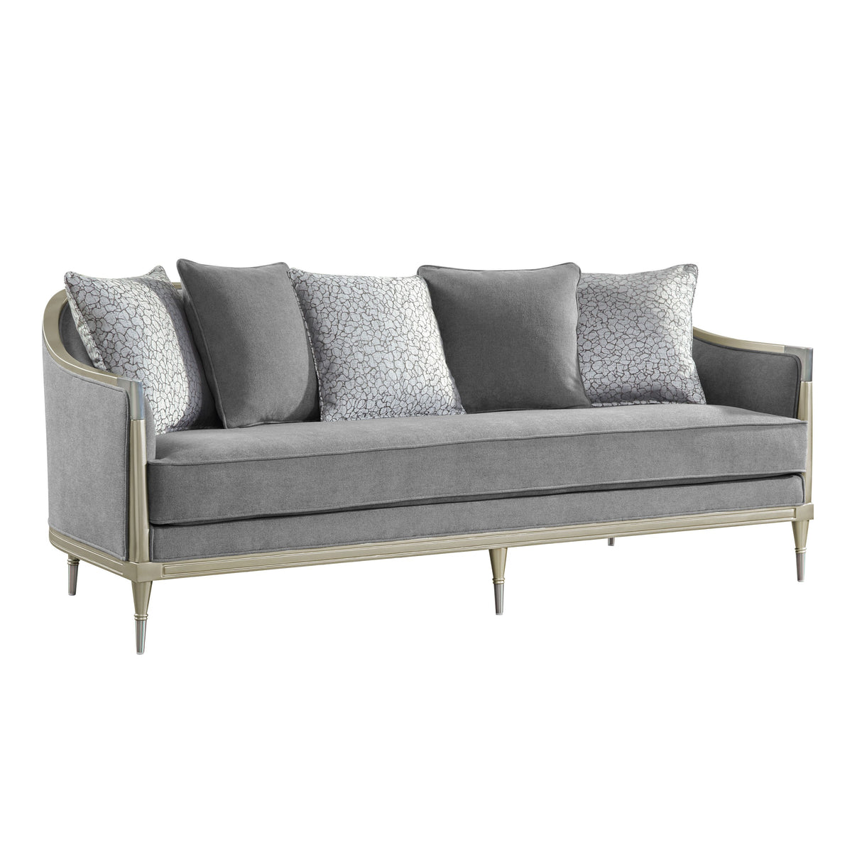 grey sofa