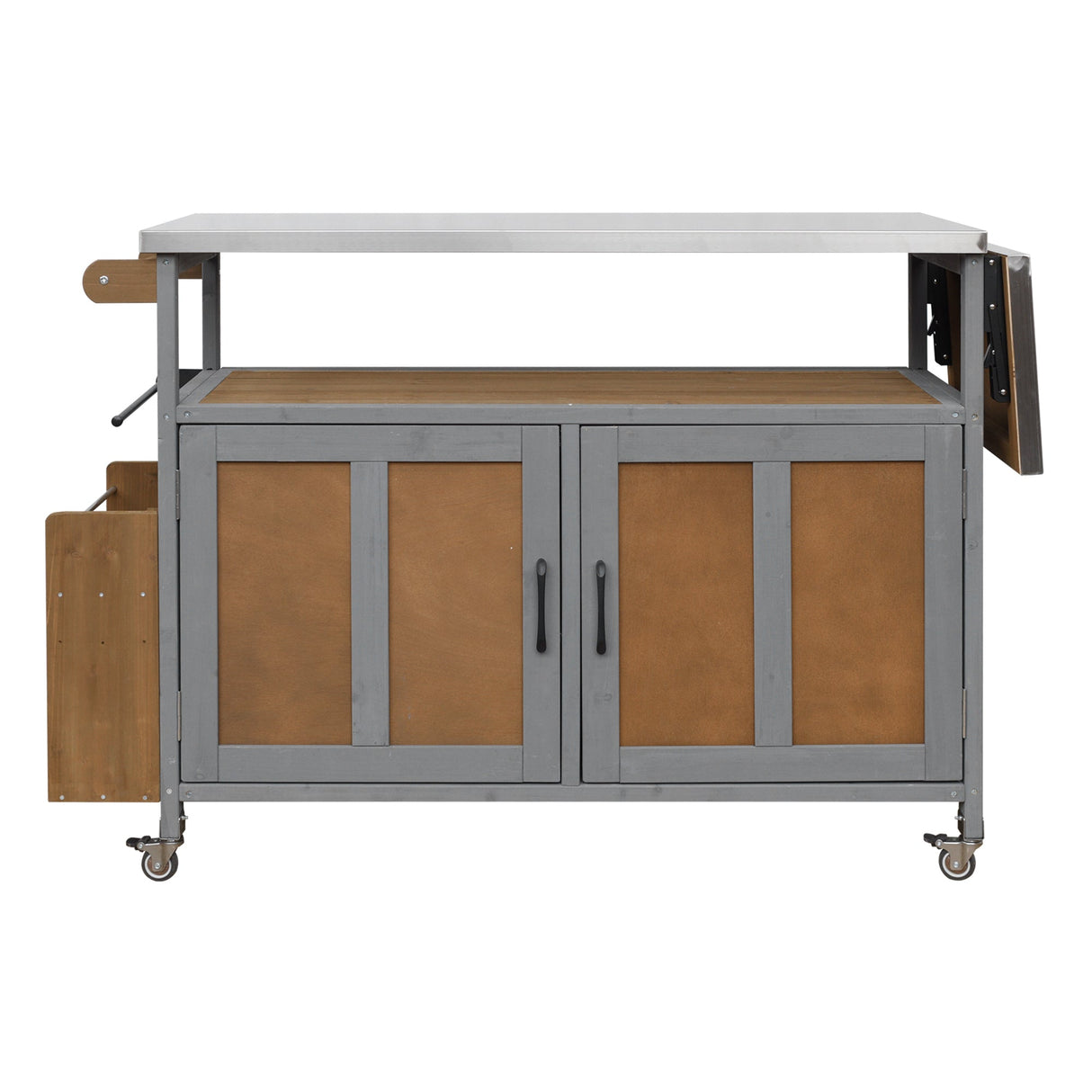 Foldable Outdoor Kitchen Island Cart - Cathy